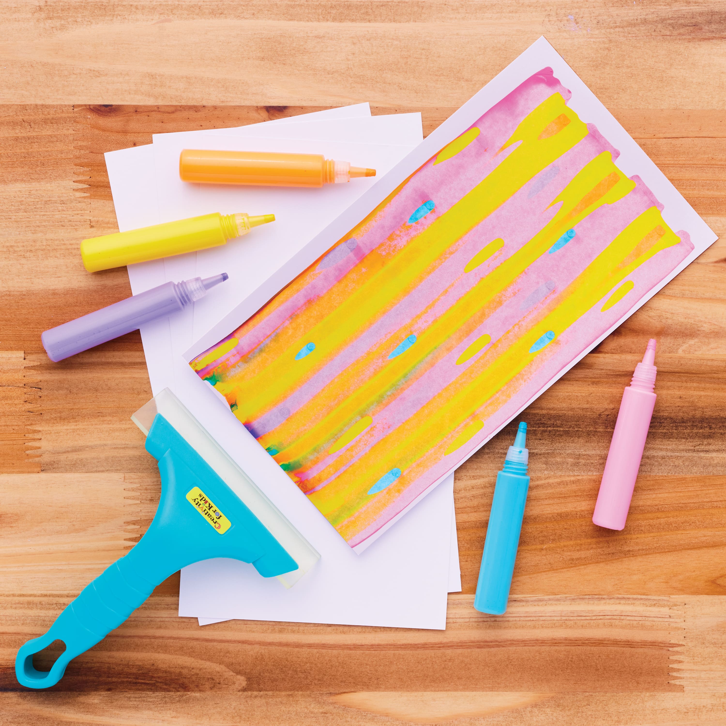 Creativity for Kids® Kawaii Squeegeez Magic Reveal Art