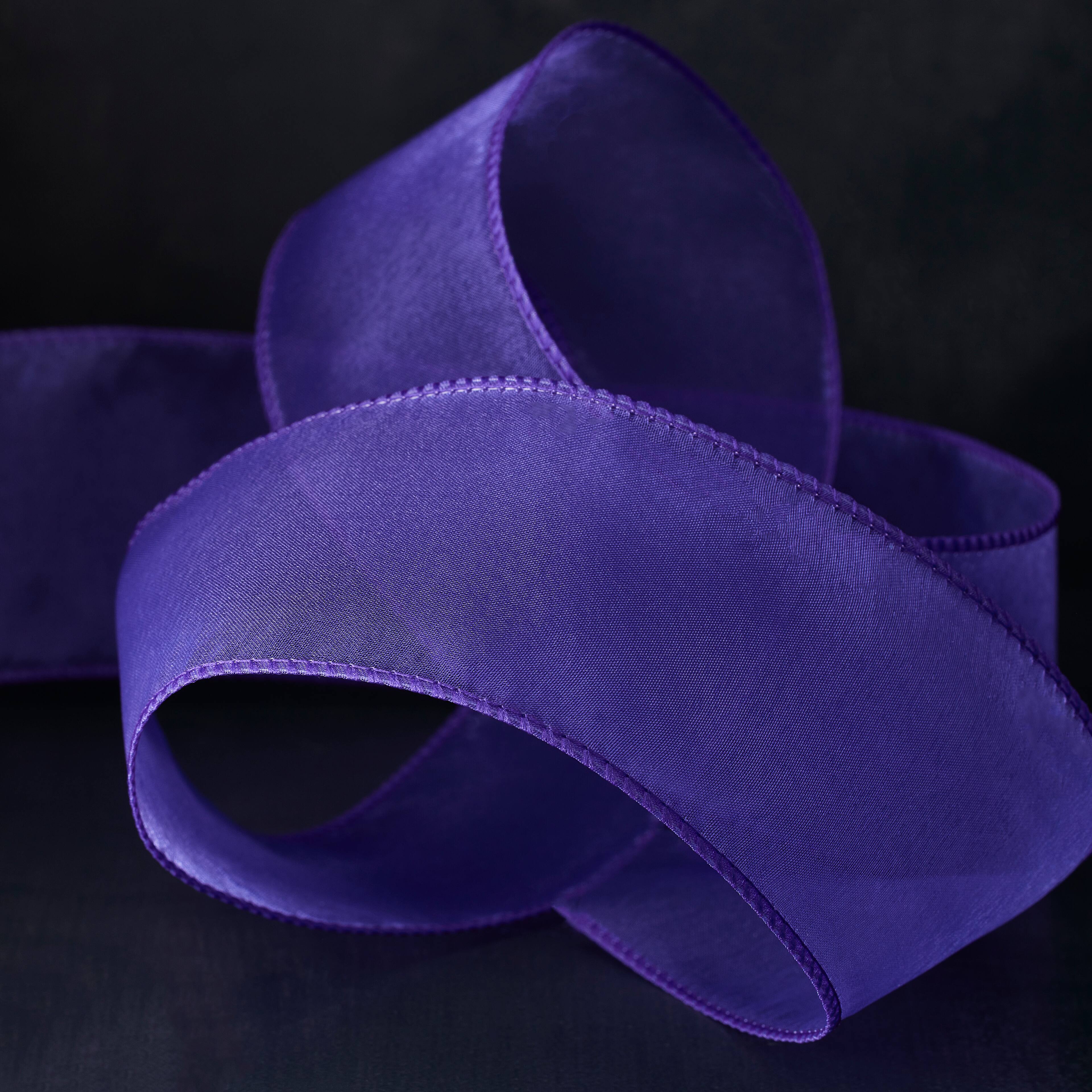 12 Pack: 2.5" x 10yd. Sheer Wired Ribbon by Celebrate It® Specialty