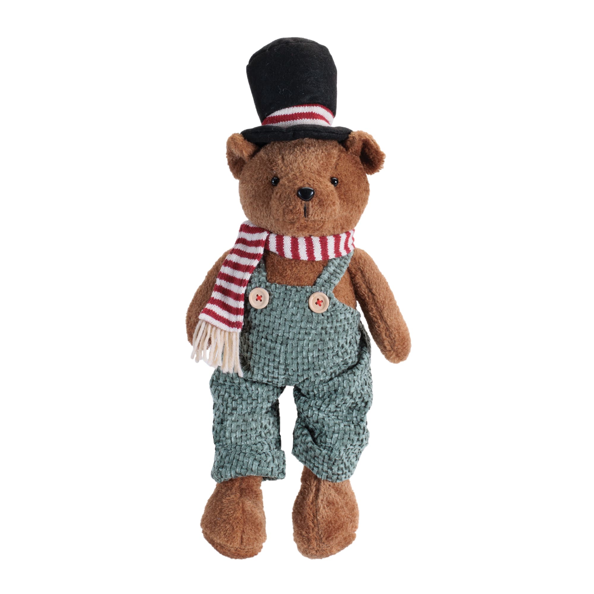 Melrose Holiday Plush Bear Figurines Set