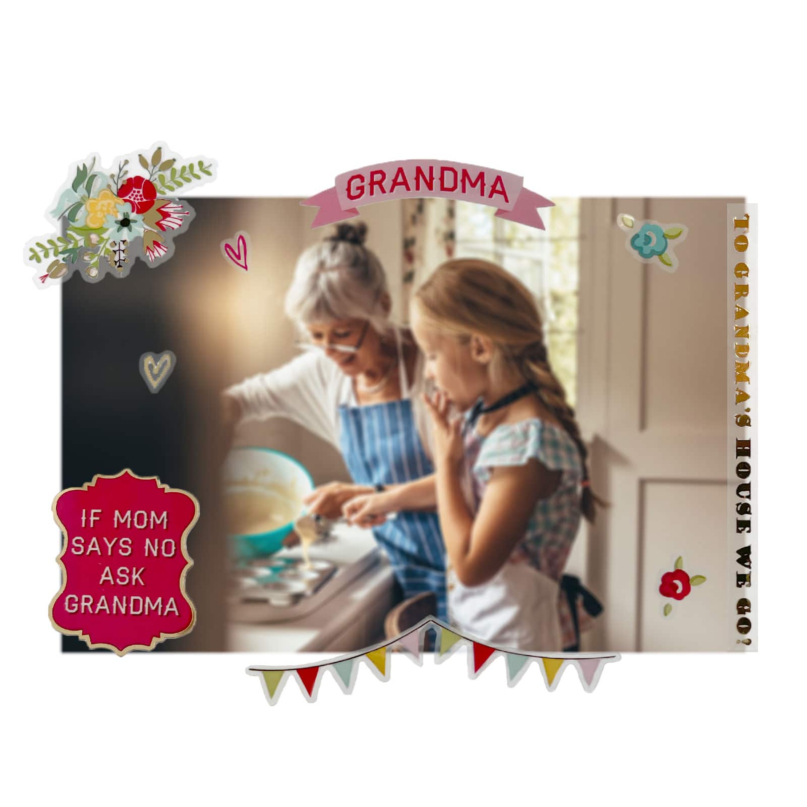 12 Pack: Grandma Themed Stickers by Recollections™