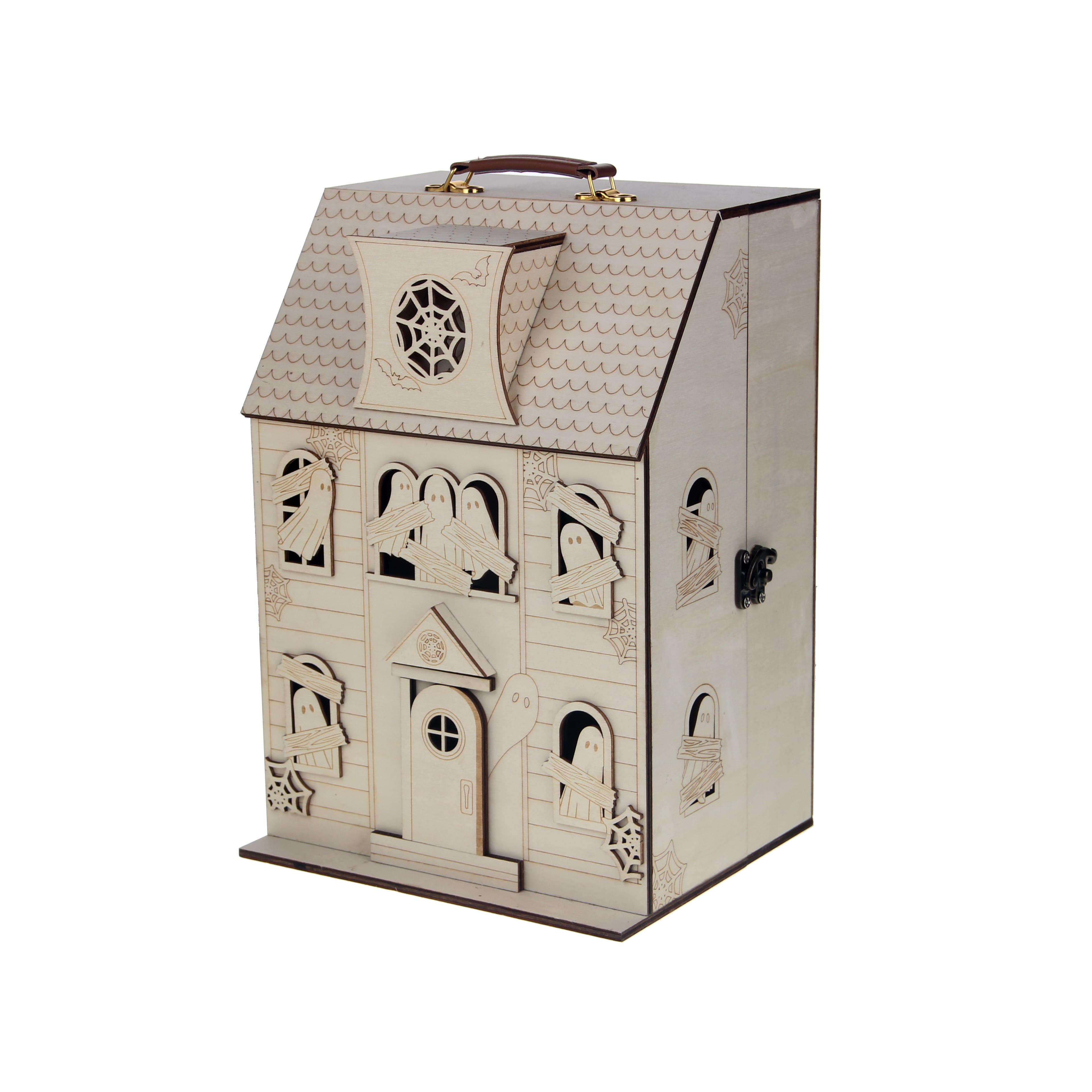 12" Ghostly DIY Wood Dollhouse by Make Market®