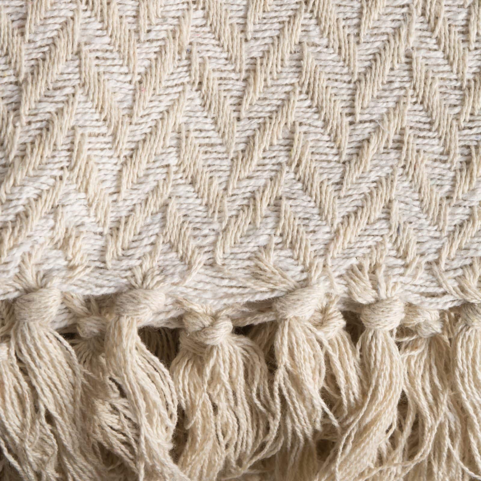DII® Natural Zig-Zag Throw