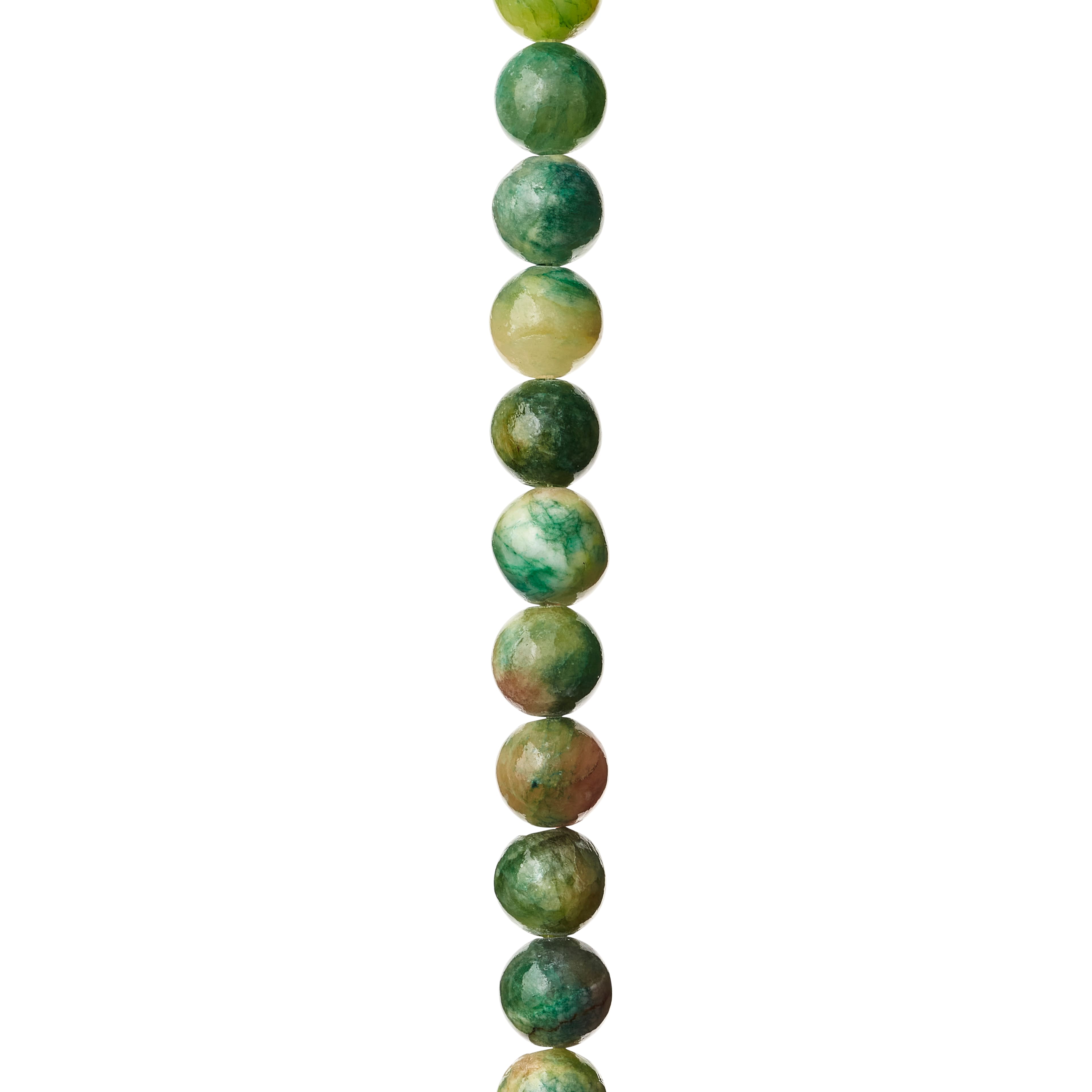 12 Pack: Imitation Ruby Kyanite Round Beads by Bead Landing®, 8mm