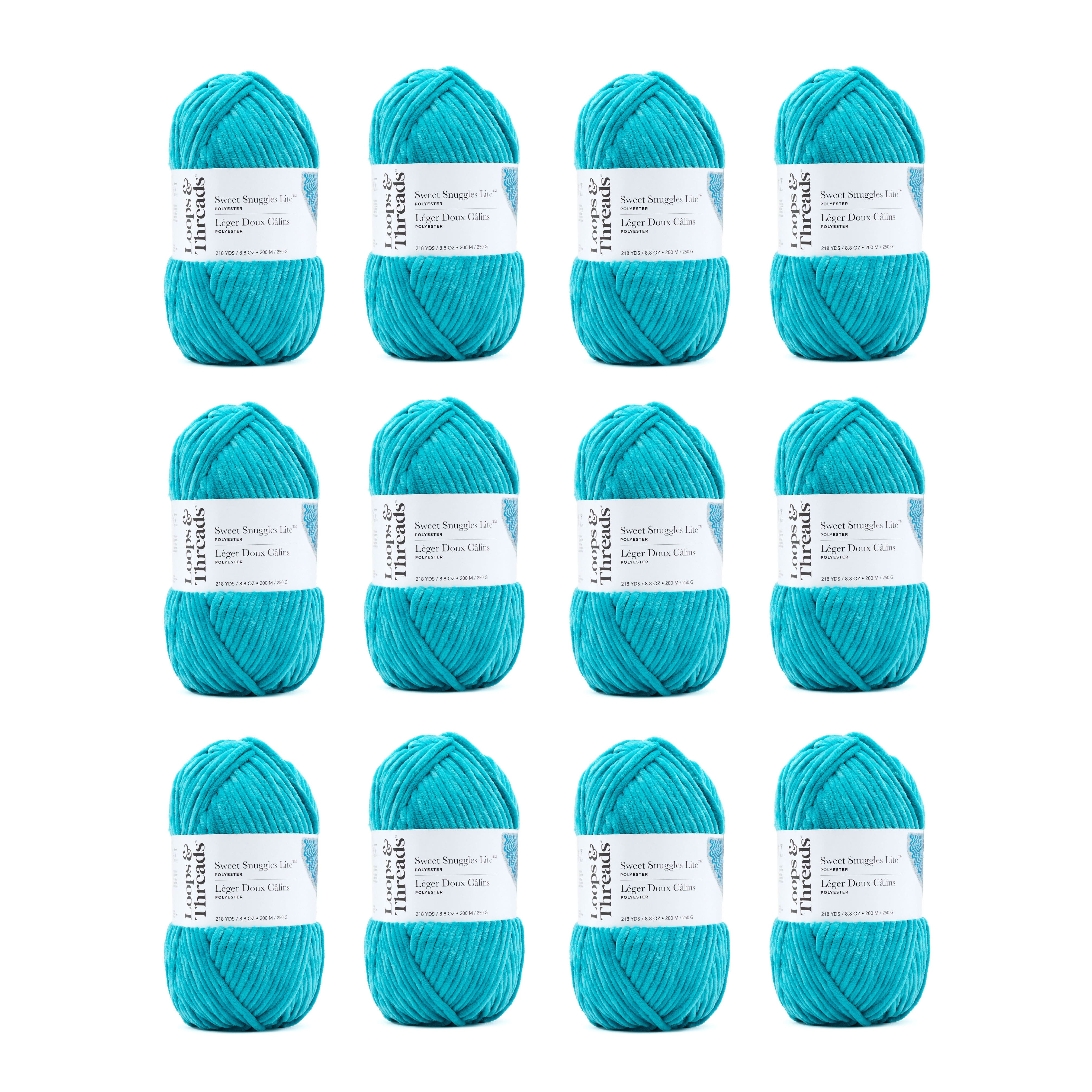 12 Pack: Sweet Snuggles™ Lite Yarn by Loops & Threads®