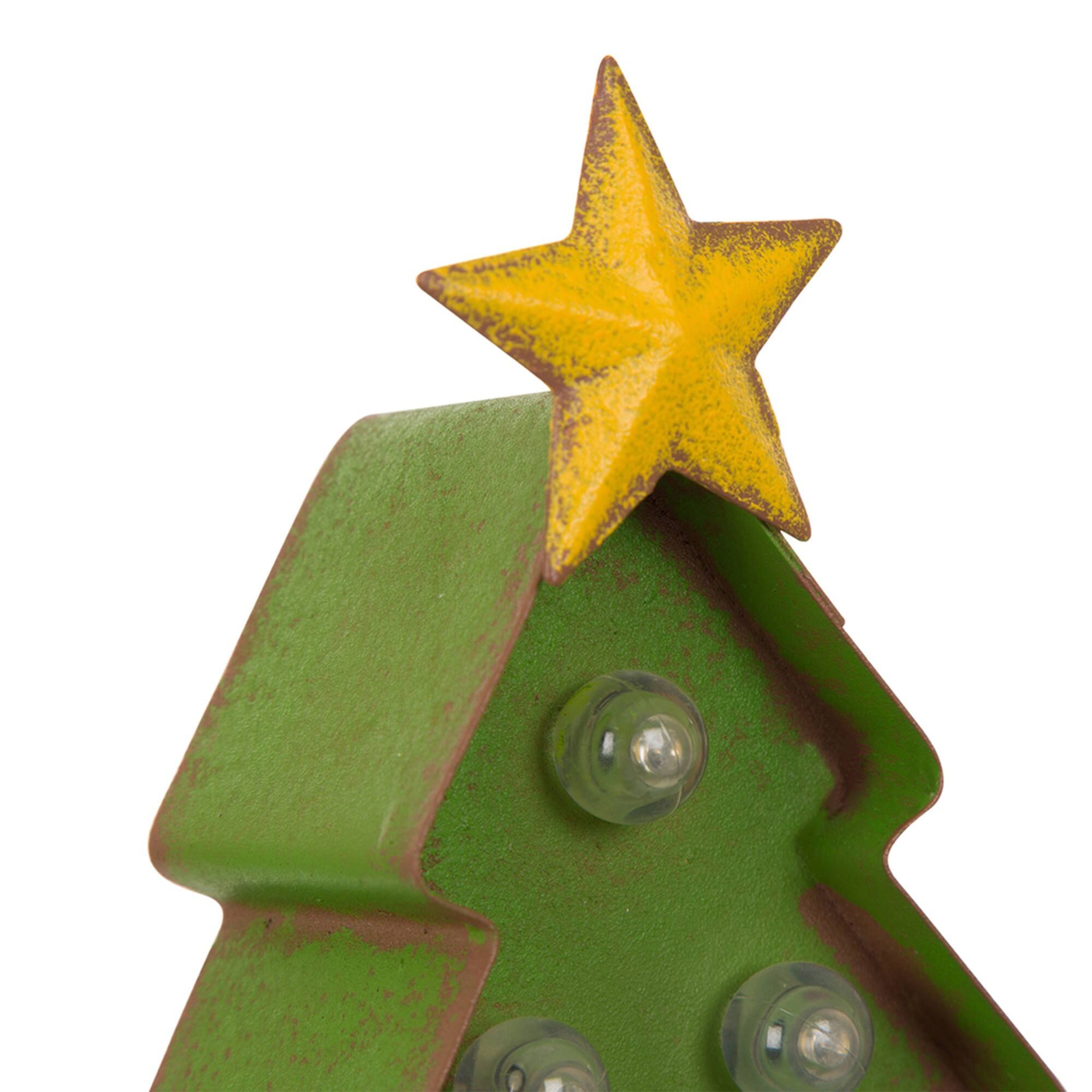 Glitzhome® 7.5" Marquee LED Tree Stocking Holder