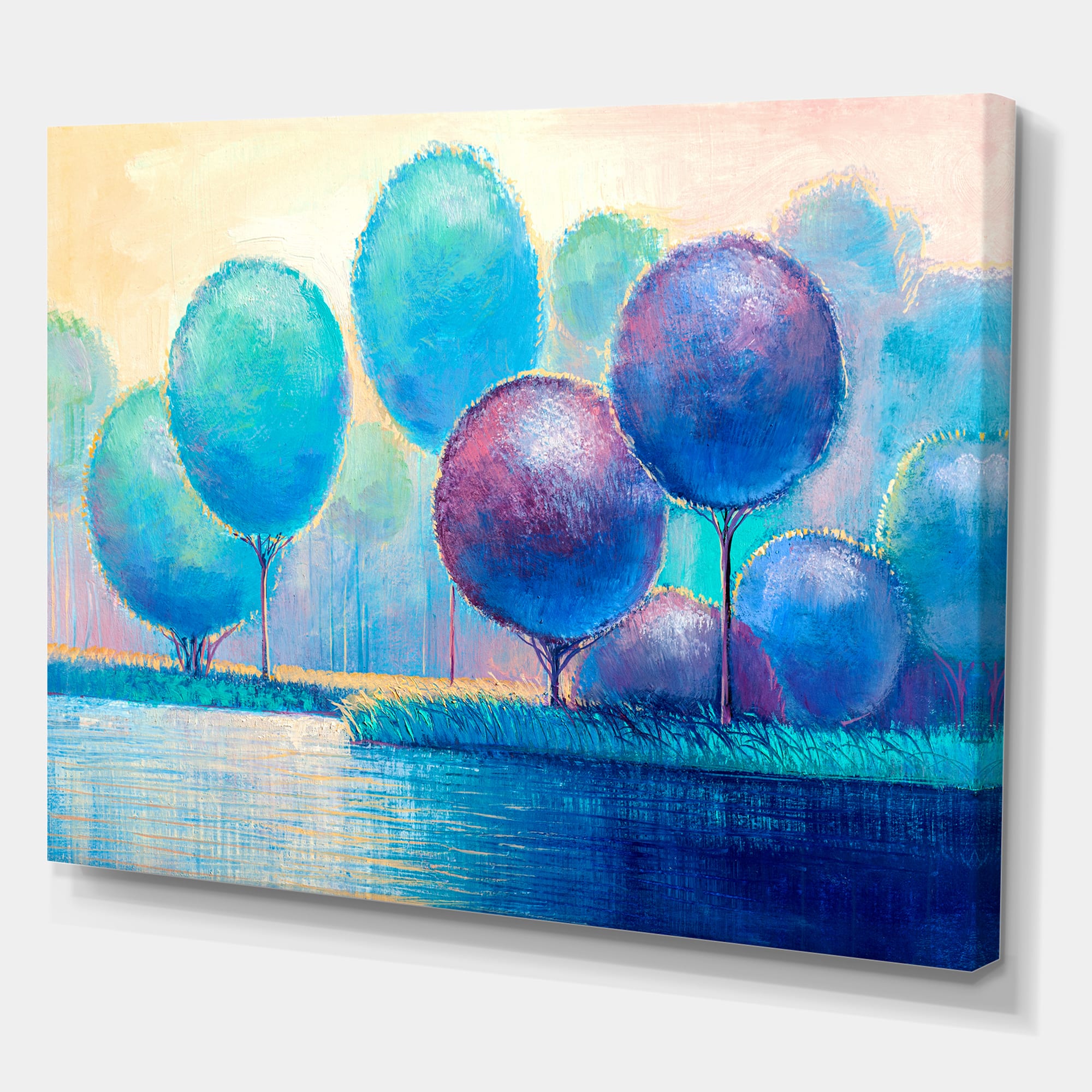 Designart - Colourful Ornamental Trees V