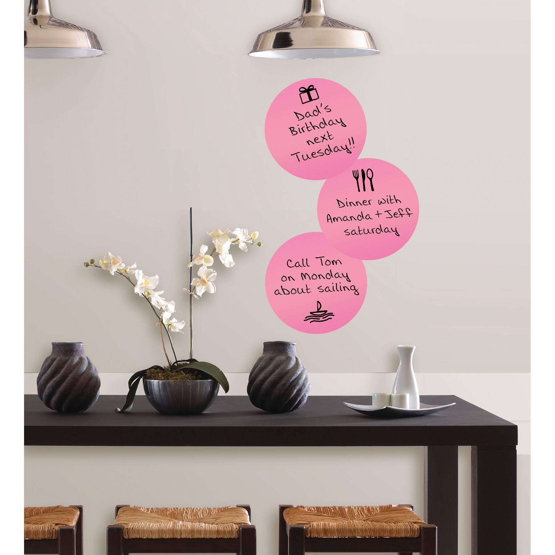 Wallpops Flirt Dry Erase Dot Decals, 6ct.
