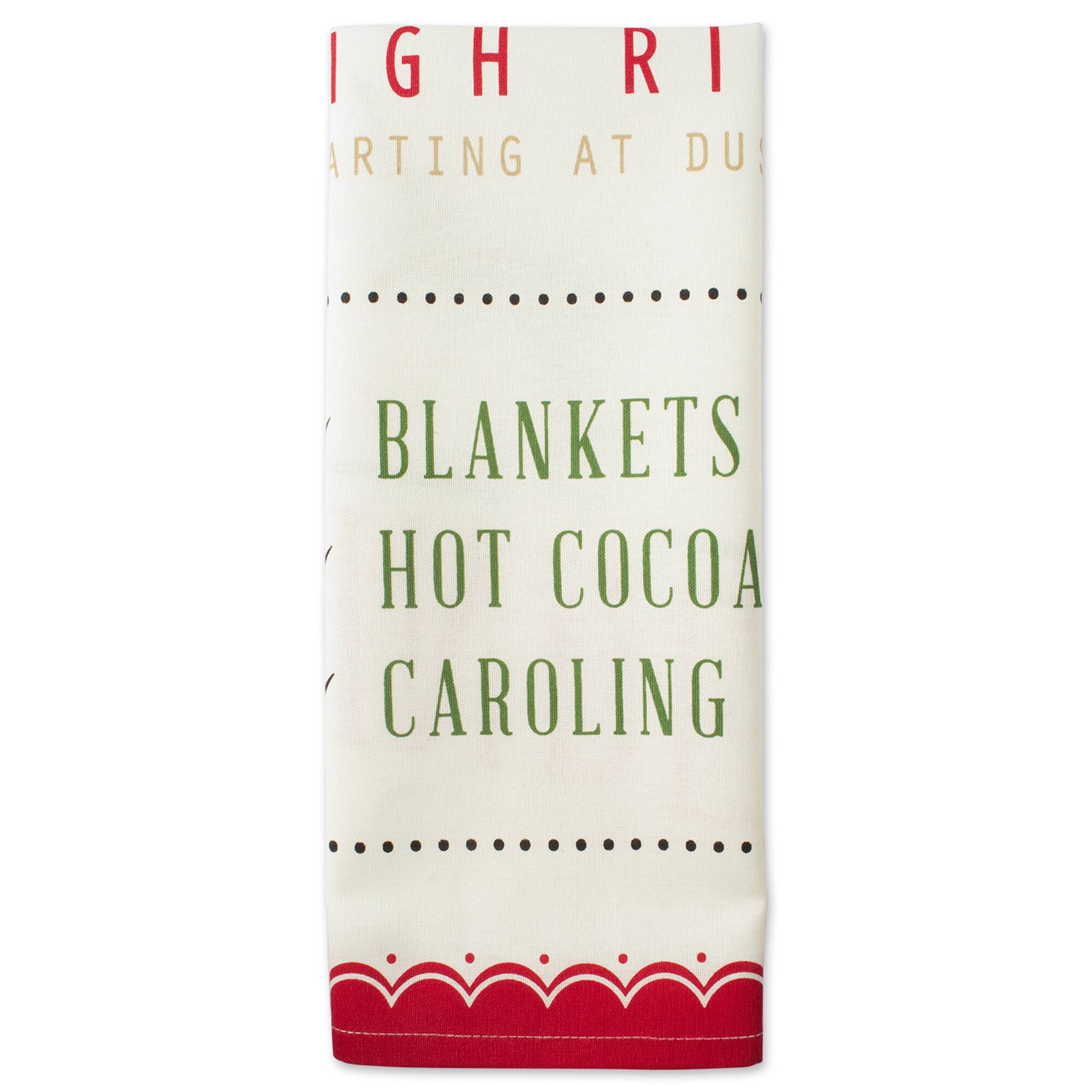 DII® North Pole Holiday Printed Dishtowel Set