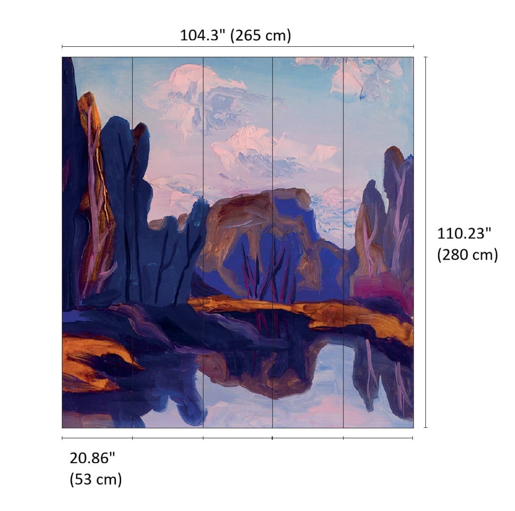 Designs Direct Painterly Highlands Wall Mural