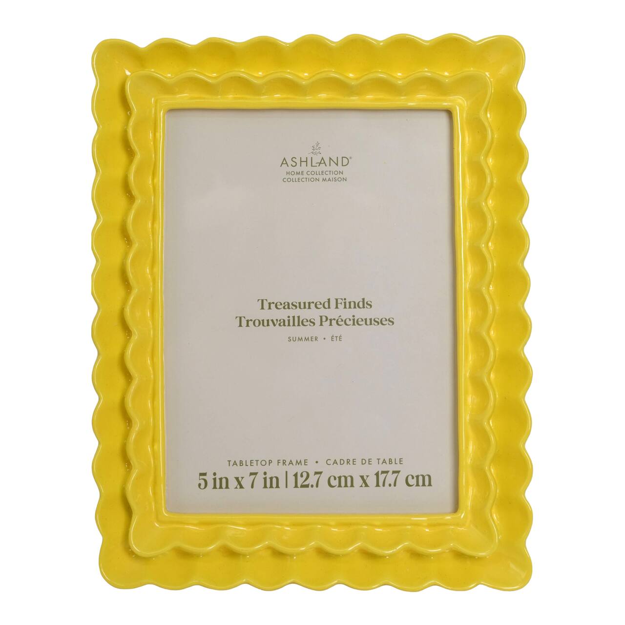 Yellow Ruffle Frame 5
