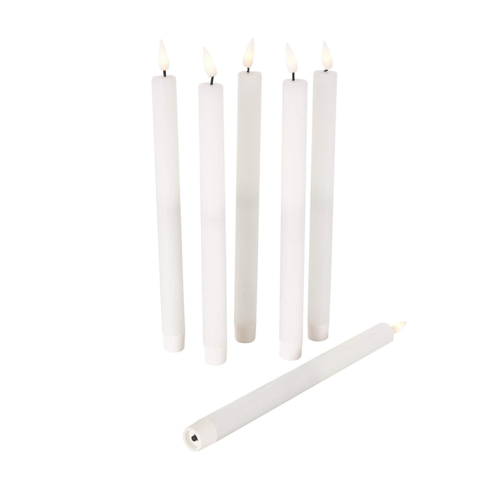 11" Flameless Wax Candles with Remote Control