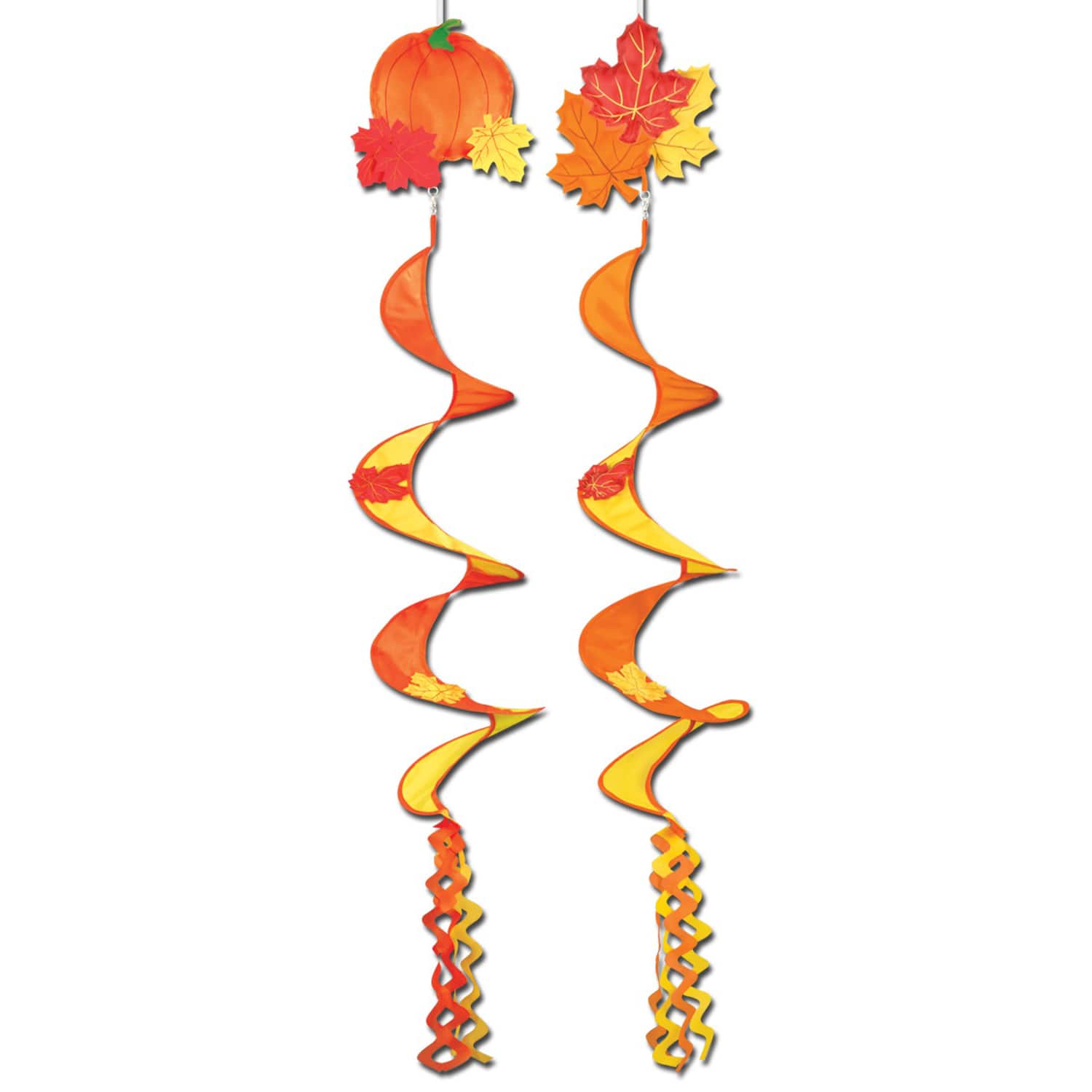 Beistle 6" x 3ft. Autumn Wind-Spinners, 2ct.