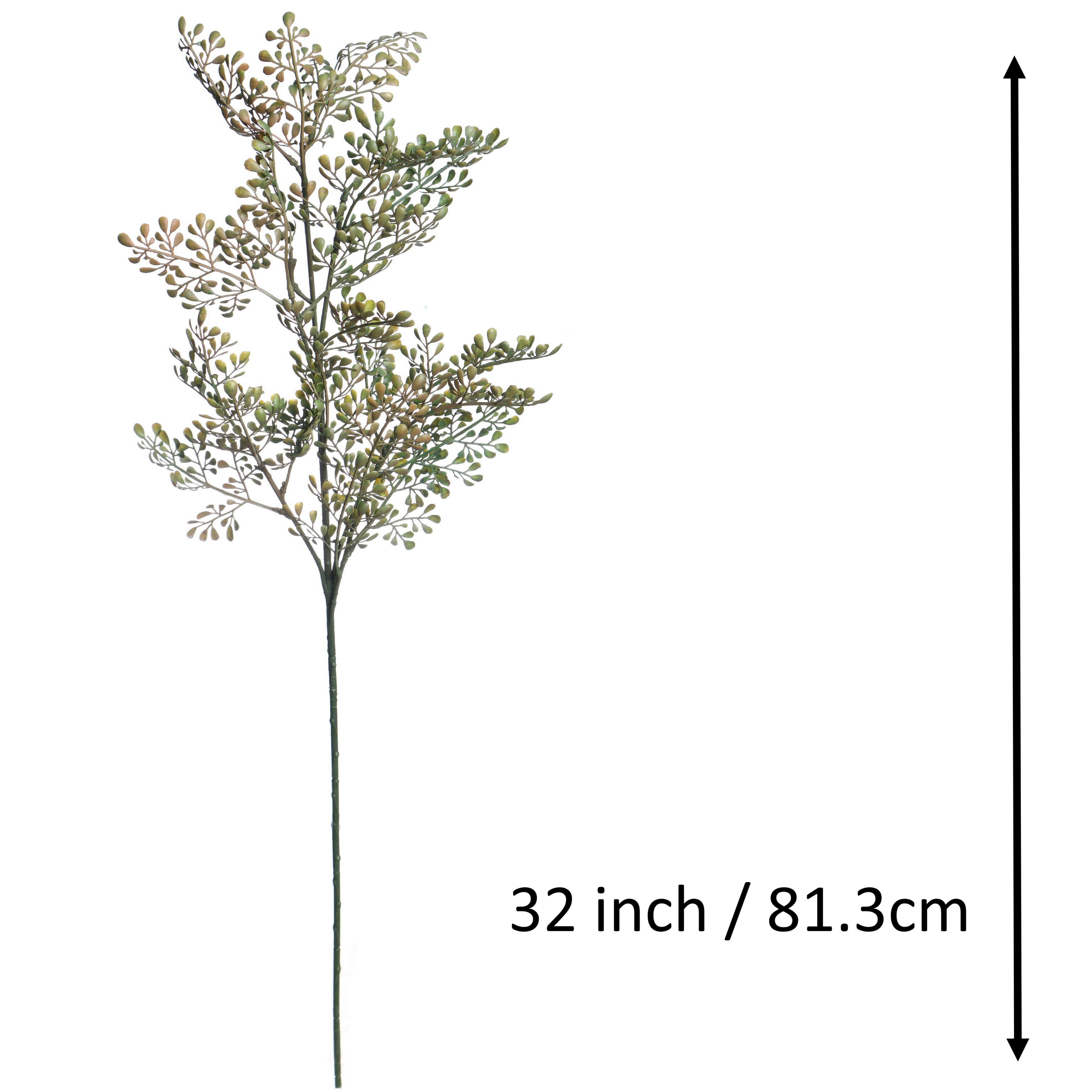 32" Green & Brown Microphylla Stem by Ashland®