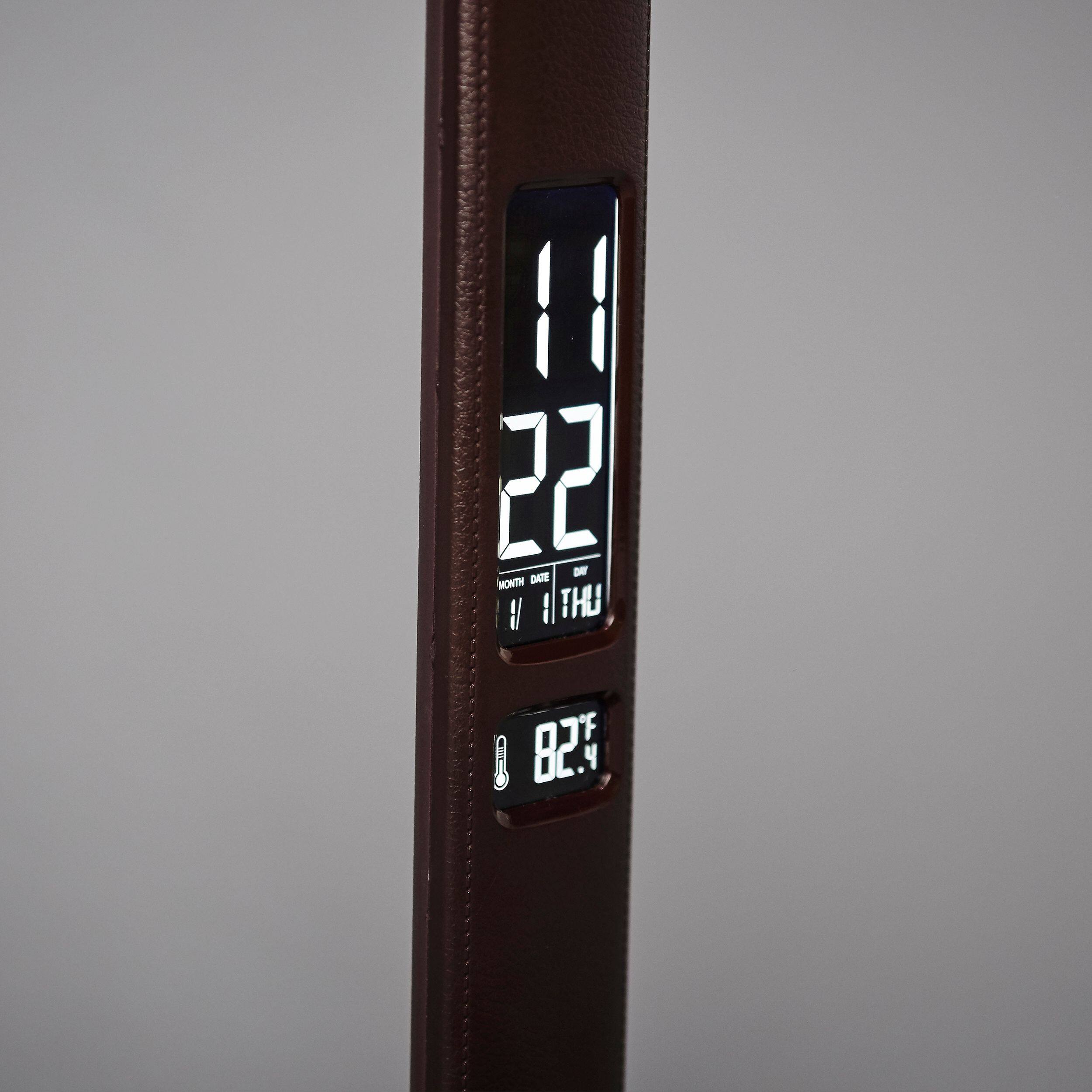OttLite Wellness Series 14.75" Brown Renew LED Desk Lamp