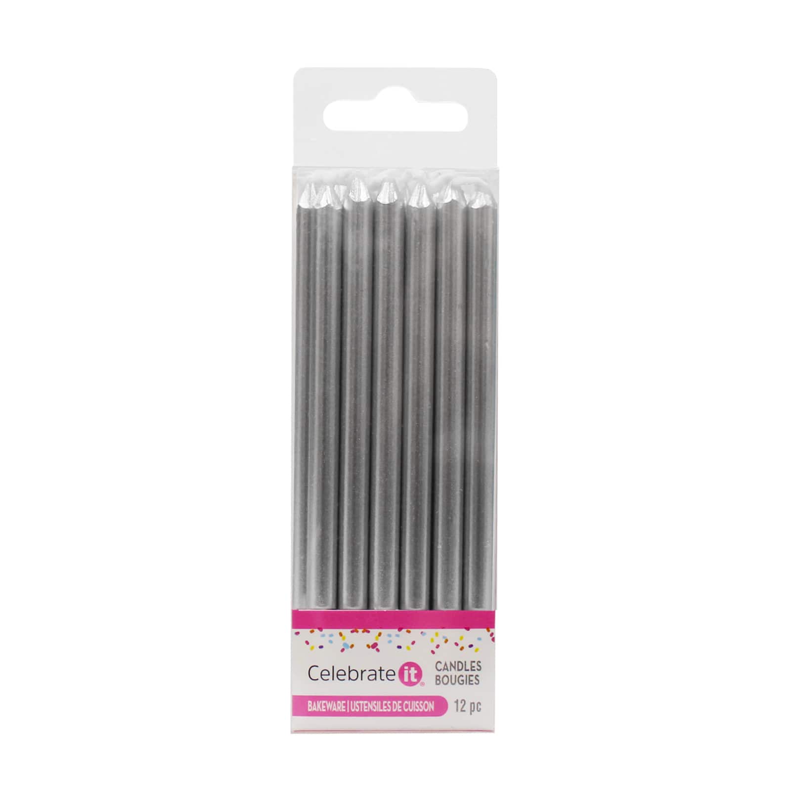 12 Packs: 12 ct. (144 total) Metallic Candles by Celebrate It®