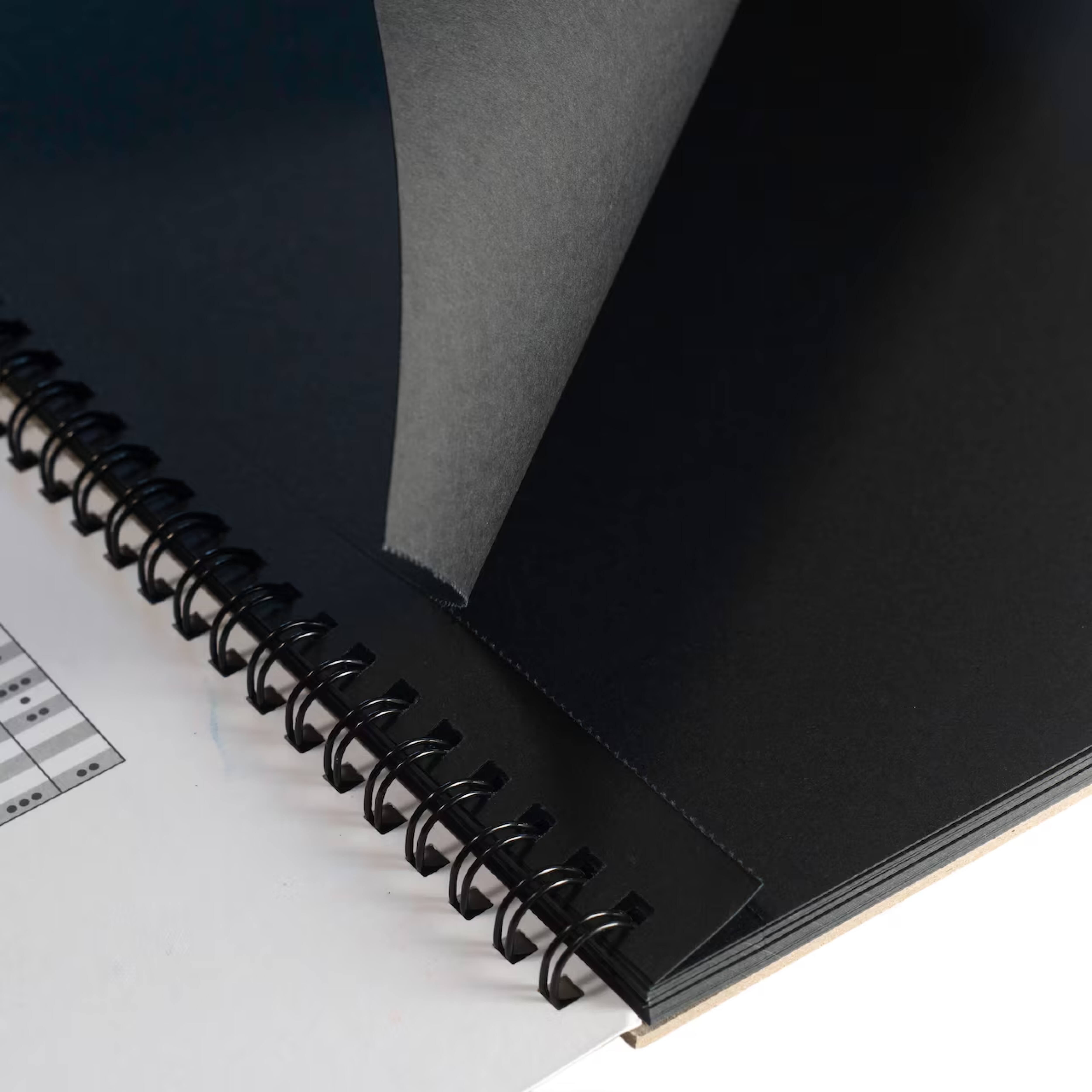 7" x 10" Black 92lb. Mixed Media Pad by Artist's Loft®