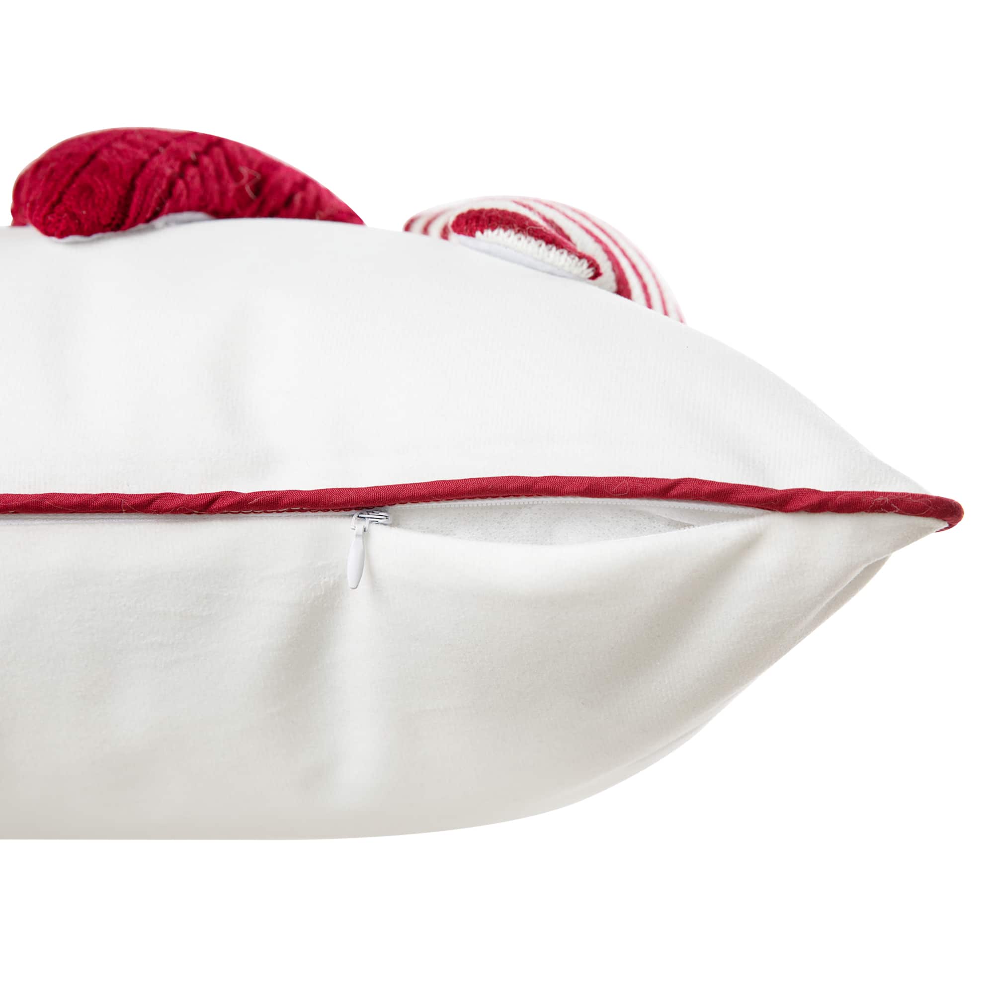 Glitzhome® 3D Heavy Knitted Gnome Pillow