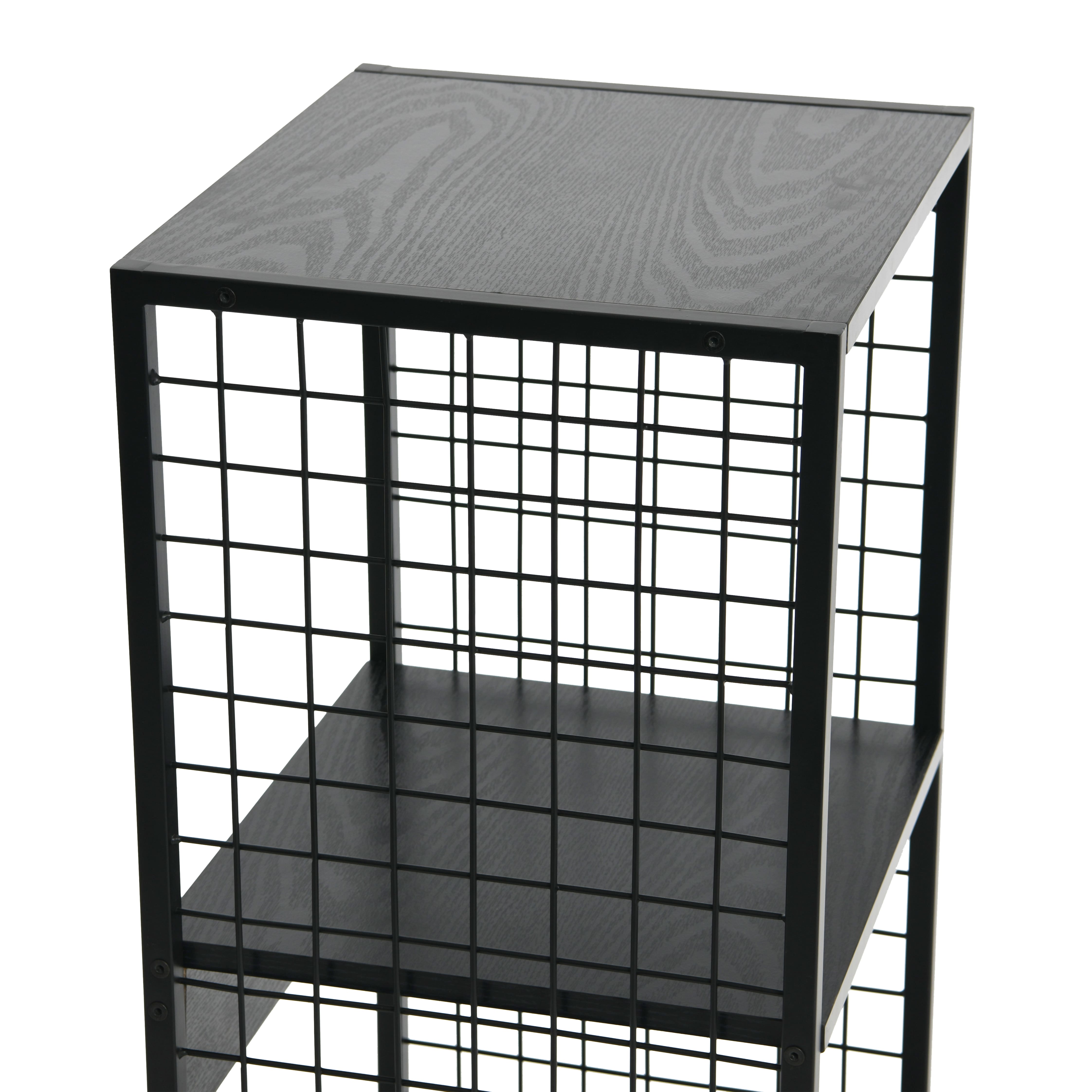 Household Essentials 28" Trellis 2 Compartment Storage Bookshelf
