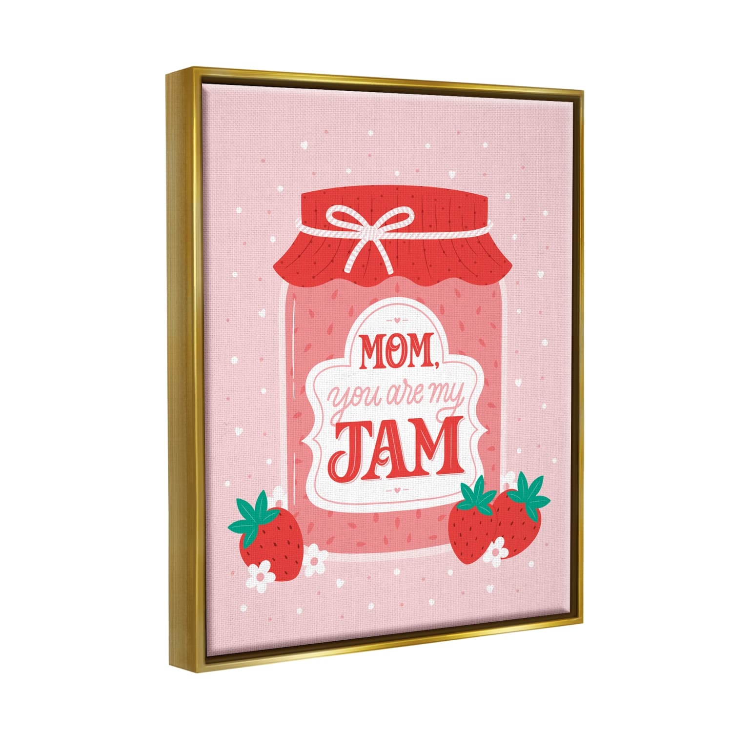 Stupell Industries Mom You Are My Jam Phrase Floater Framed Art