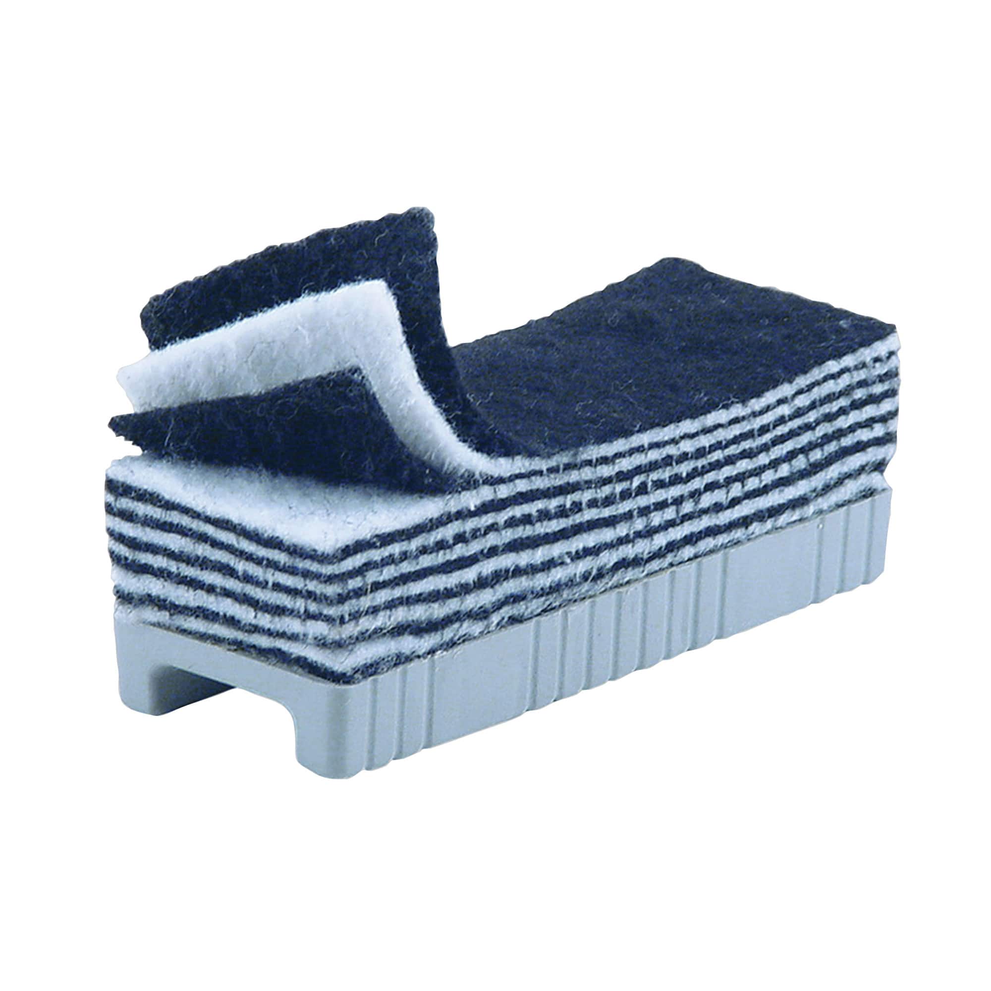 Charles Leonard 5" Felt Whiteboard Eraser with Peel Away Layers, 6ct.