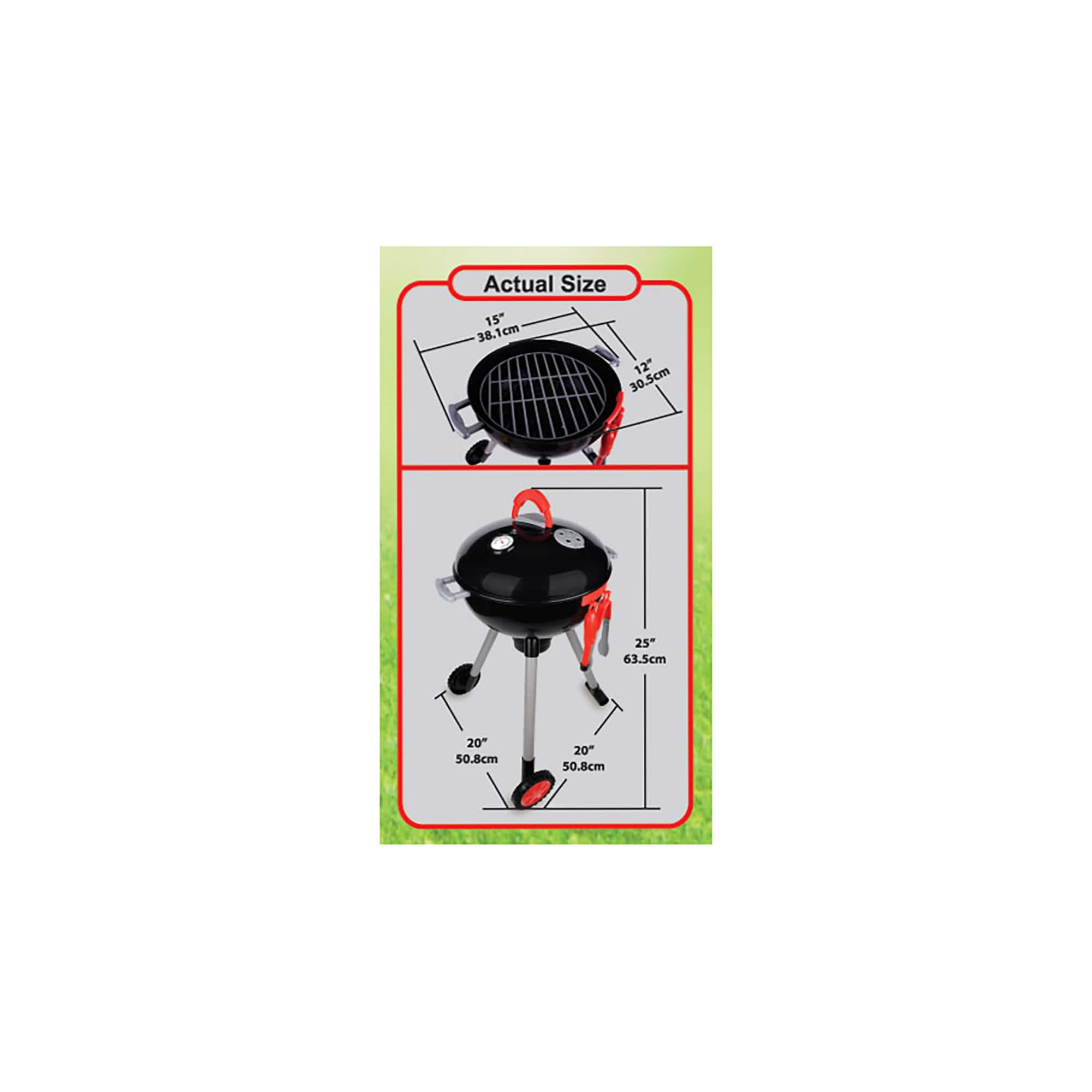 Red Box Toy Light & Sound BBQ Grill Set