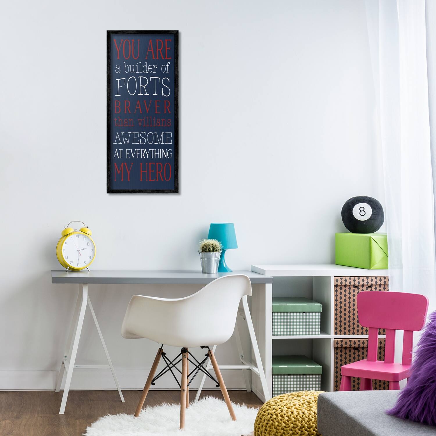 Stupell Industries You Are My Hero Framed Giclee Art