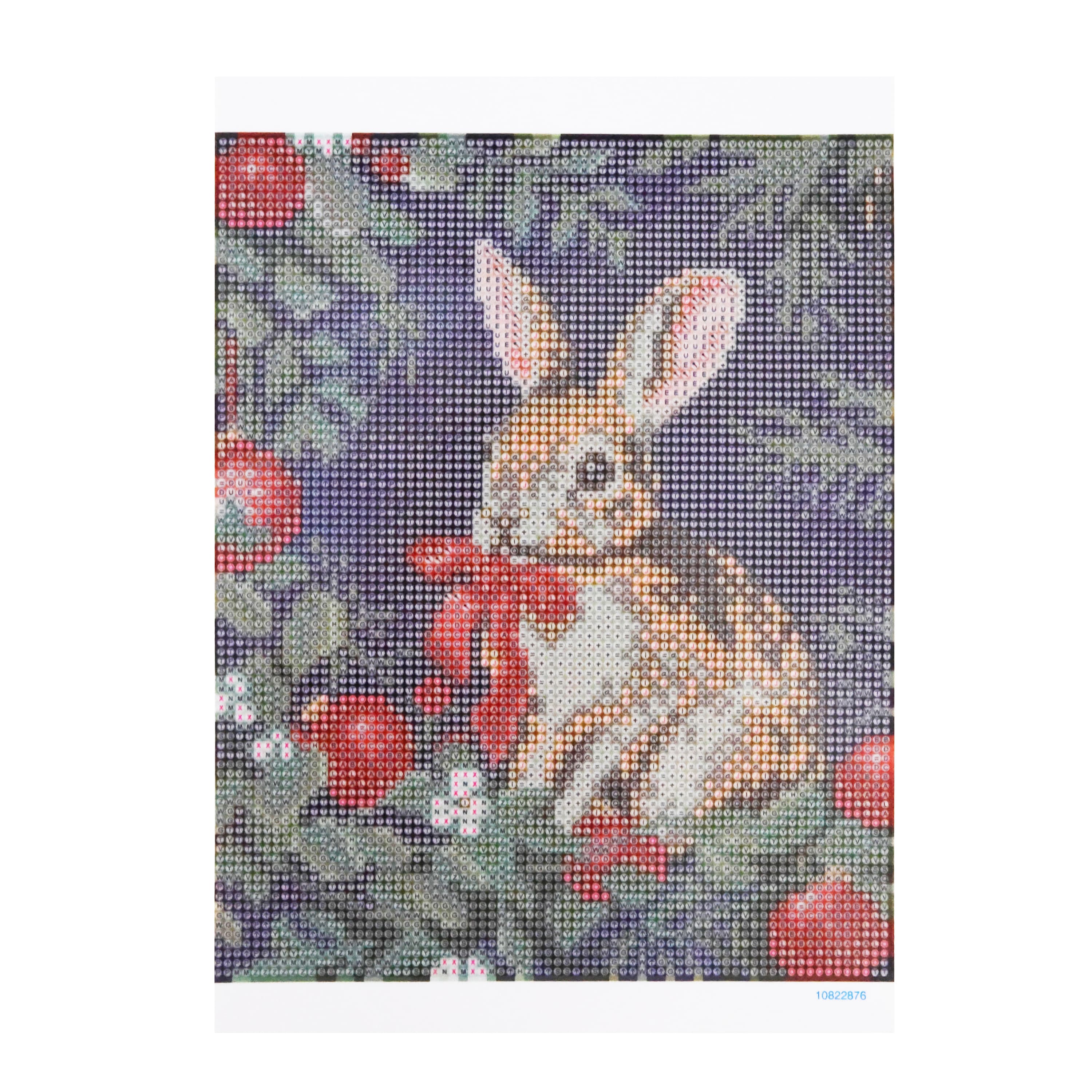 8" x 10" Rabbit Diamond Art Kit with Magnetic Wood Frame by Make Market®