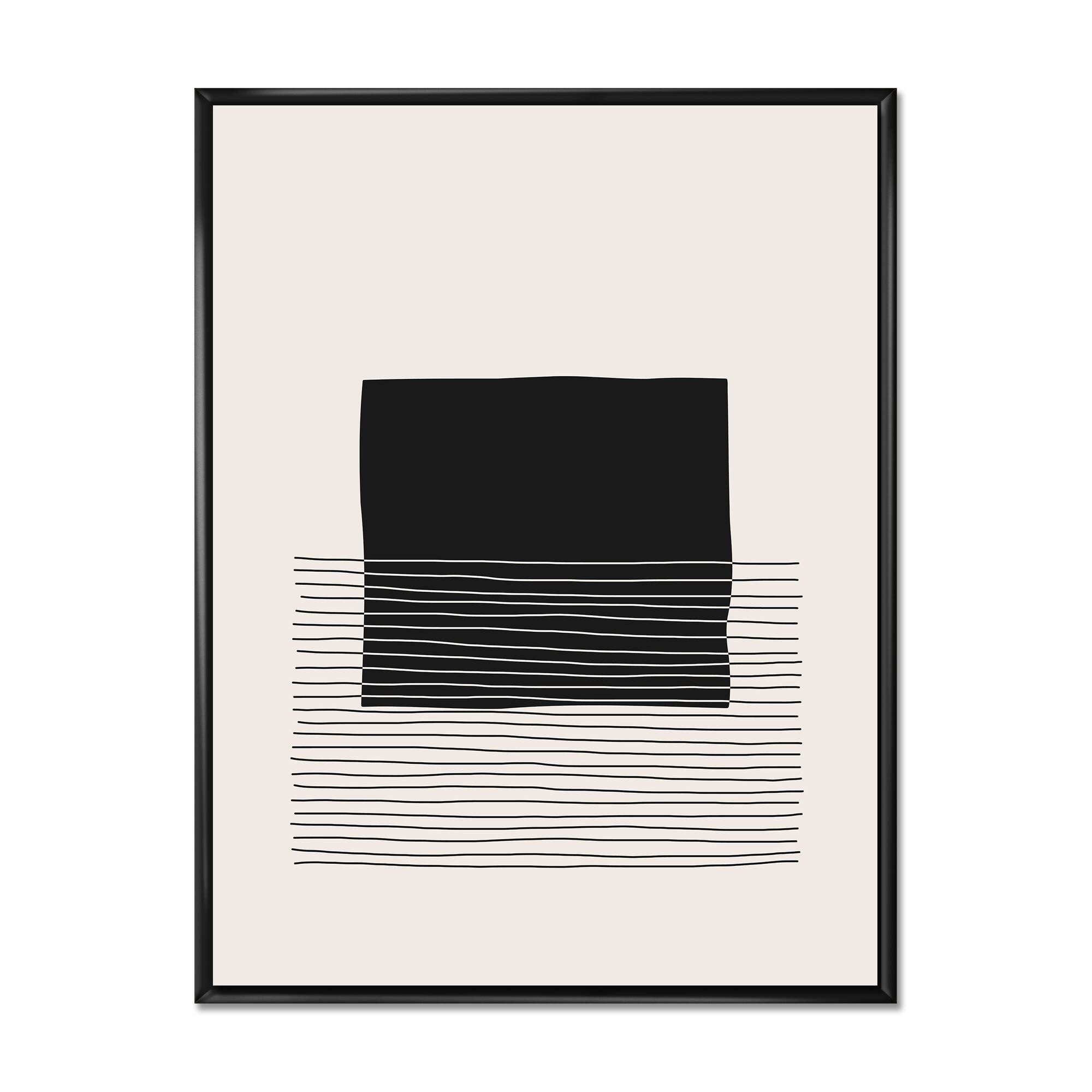 Designart - Minimal Geometric Lines And Squares VIII
