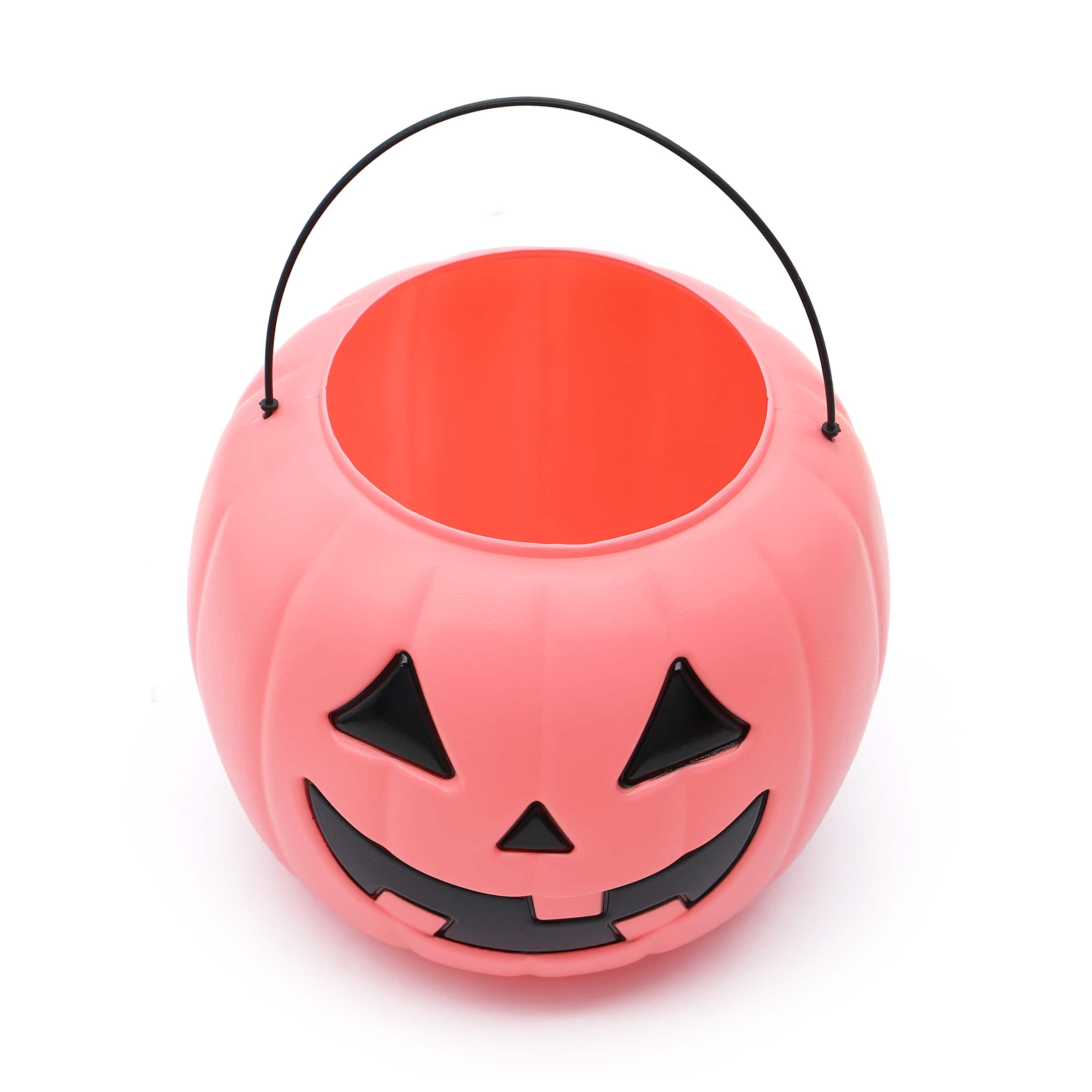 Halloween Pink Jack-o'-Lantern Bucket by Creatology™