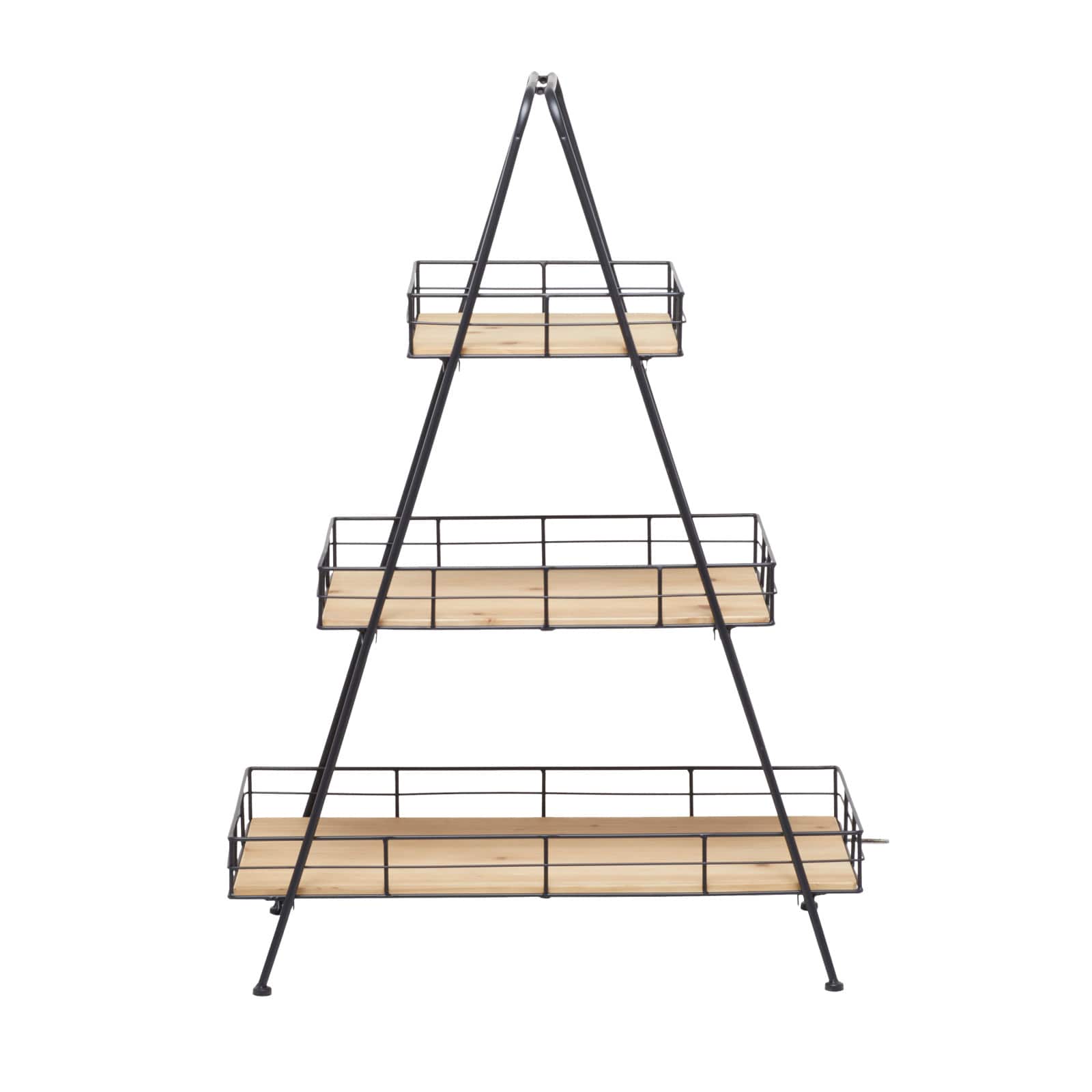 Black Iron Modern Farmhouse Plantstand, 40" x 28" x 16"