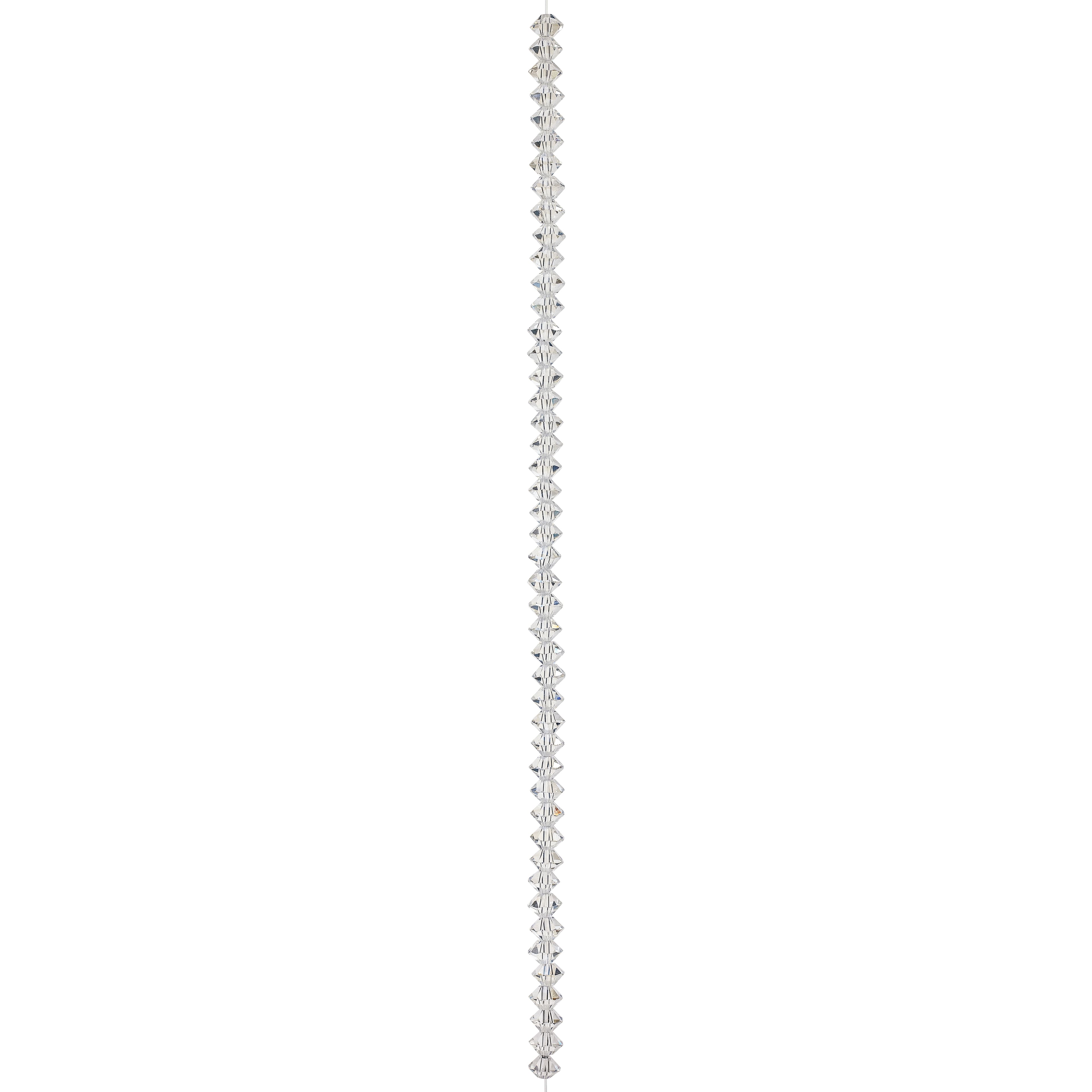 9 Pack: Crystal Glass Small Rondel Beads, 6mm by Bead Landing™