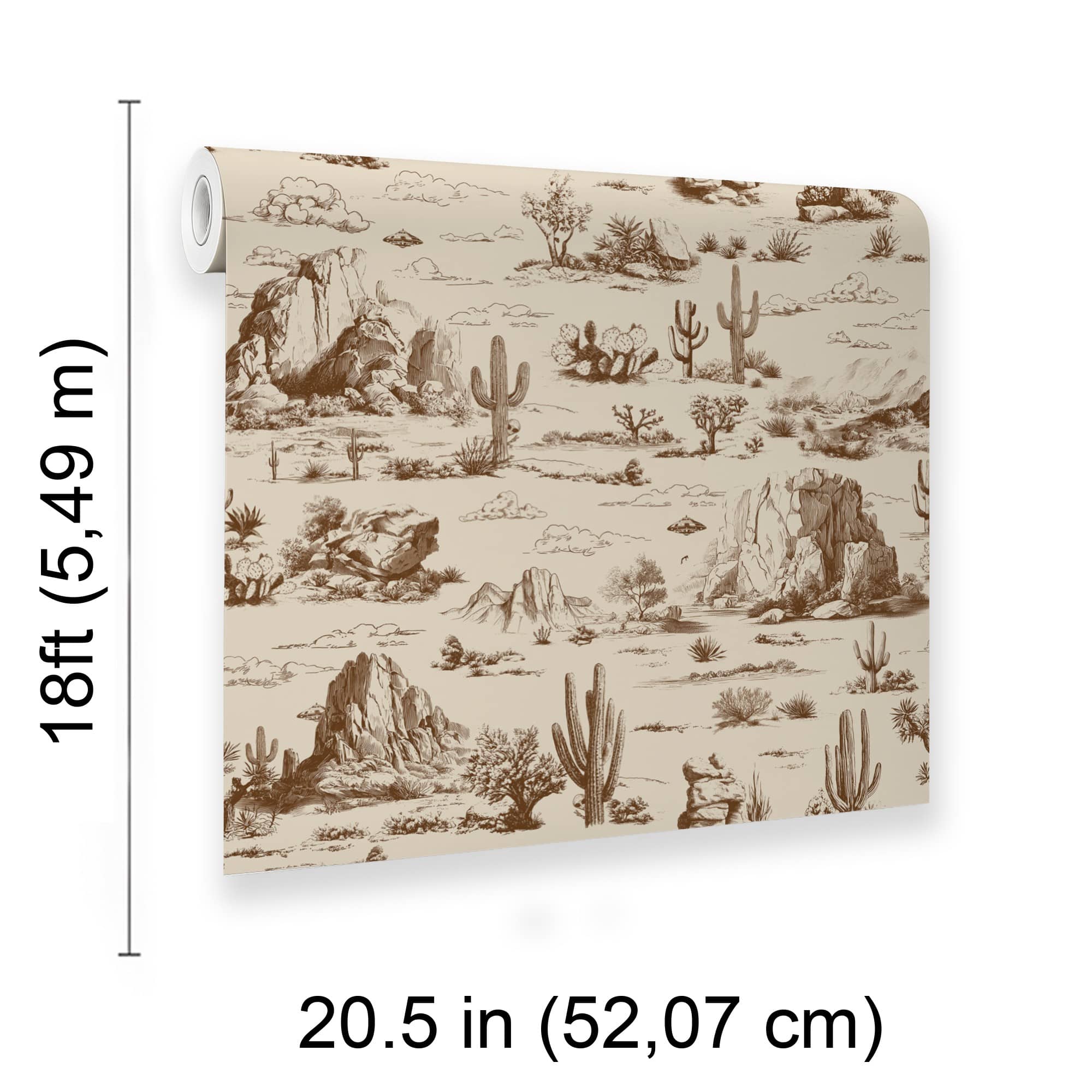 Designs Direct Area 51 Novelty Toile Peel & Stick Wallpaper