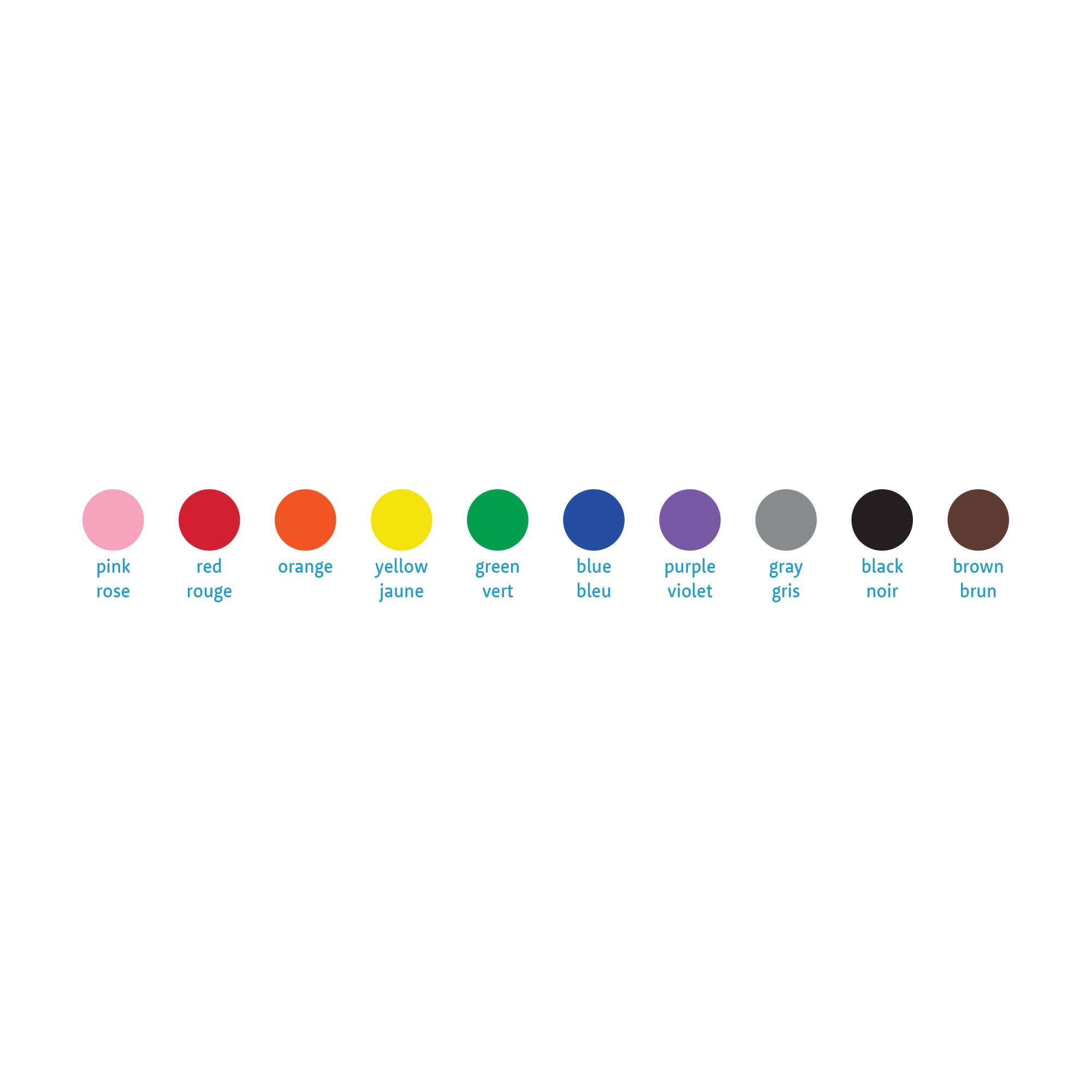 12 Packs: 10 ct. (120 total) Primary Broad Line Washable Markers by Creatology™