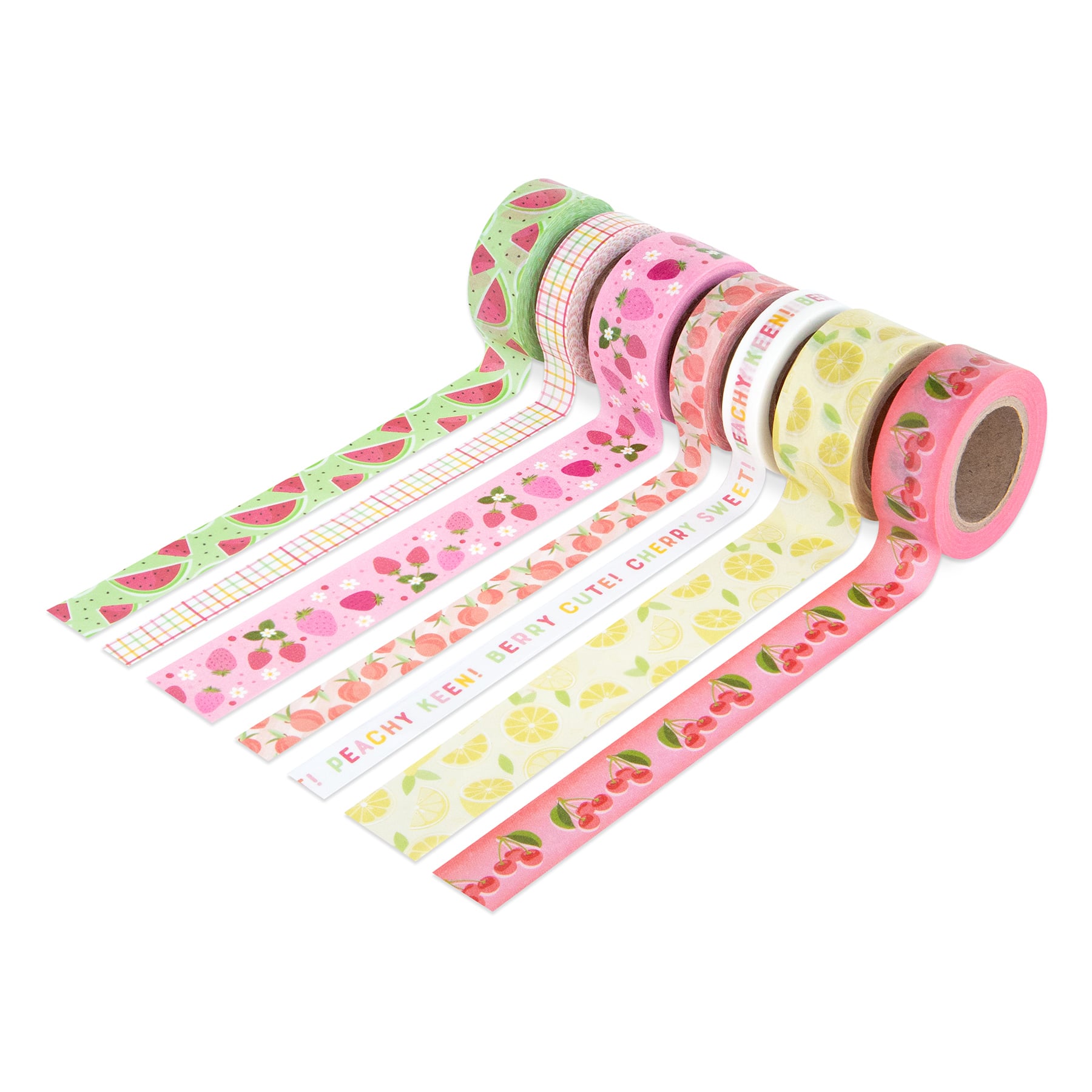 7-Piece Fruit Washi Tape Tube by Recollections™