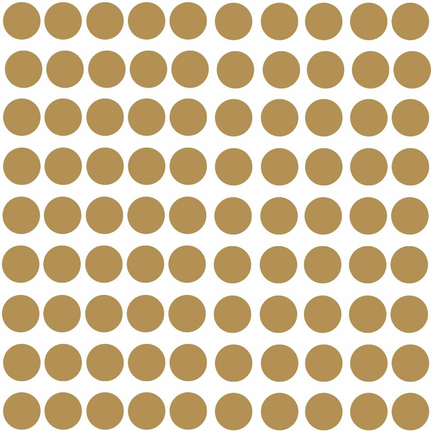 RoomMates Gold Confetti Dots Peel & Stick Wall Decals