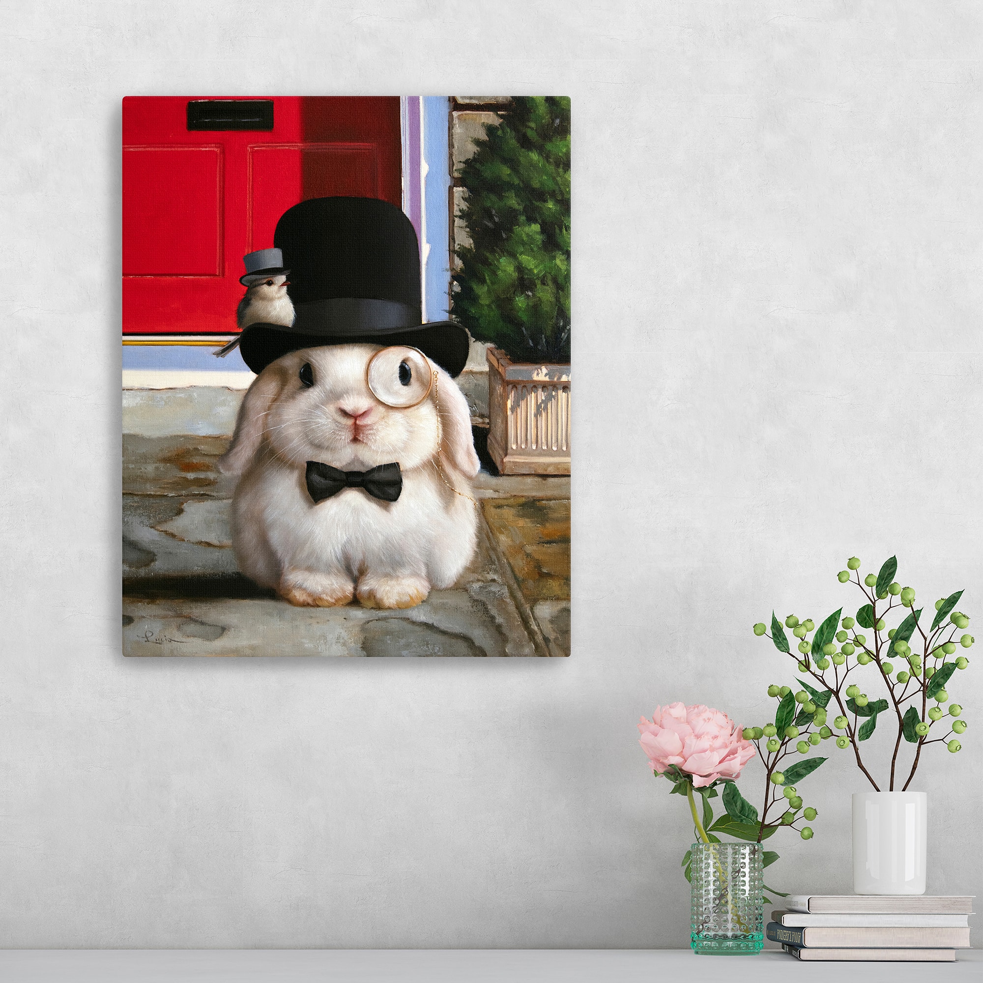 Lumaprints Lord Bunbury Canvas Giclée Art