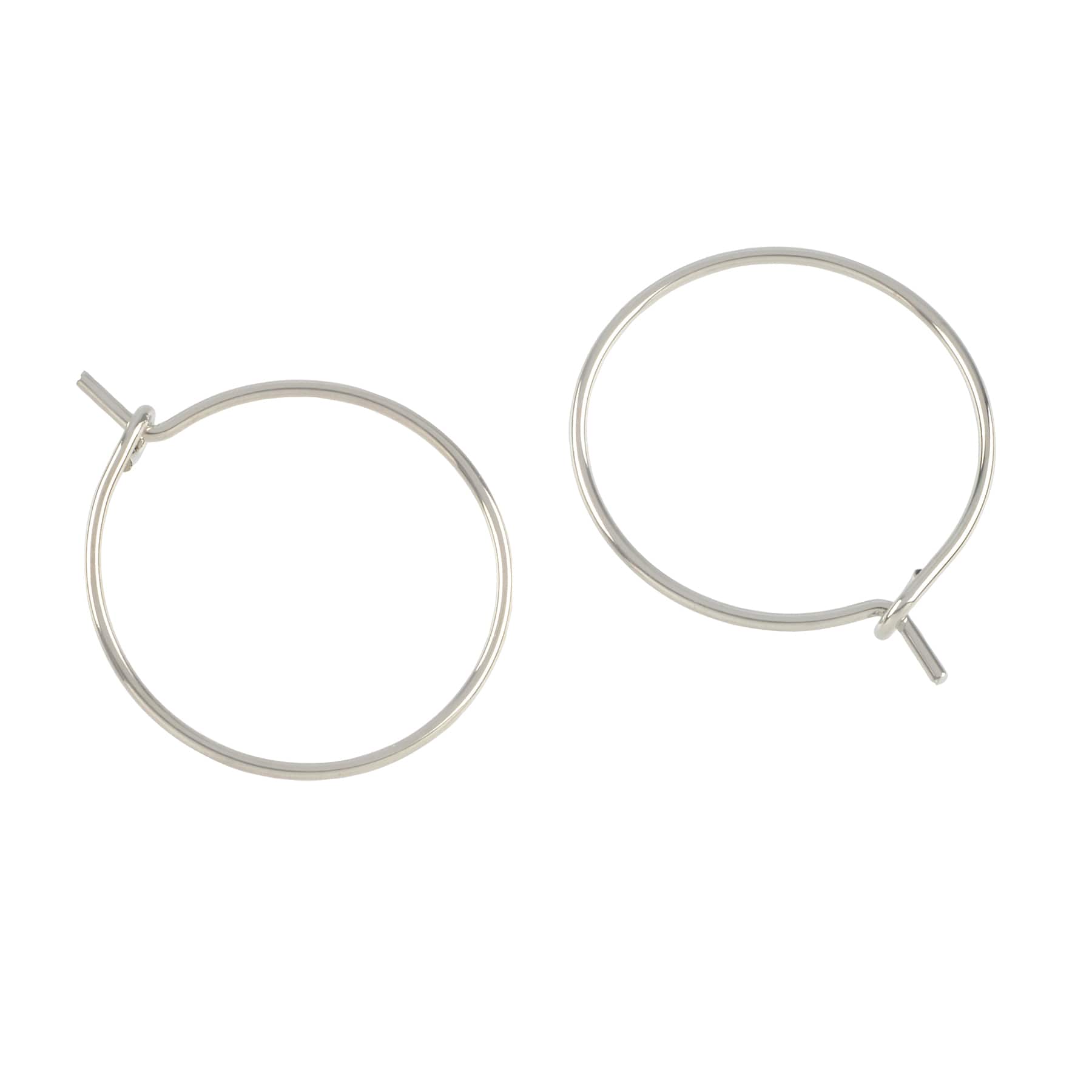 20mm Ear Wire Beading Hoops, 10ct. by Bead Landing™