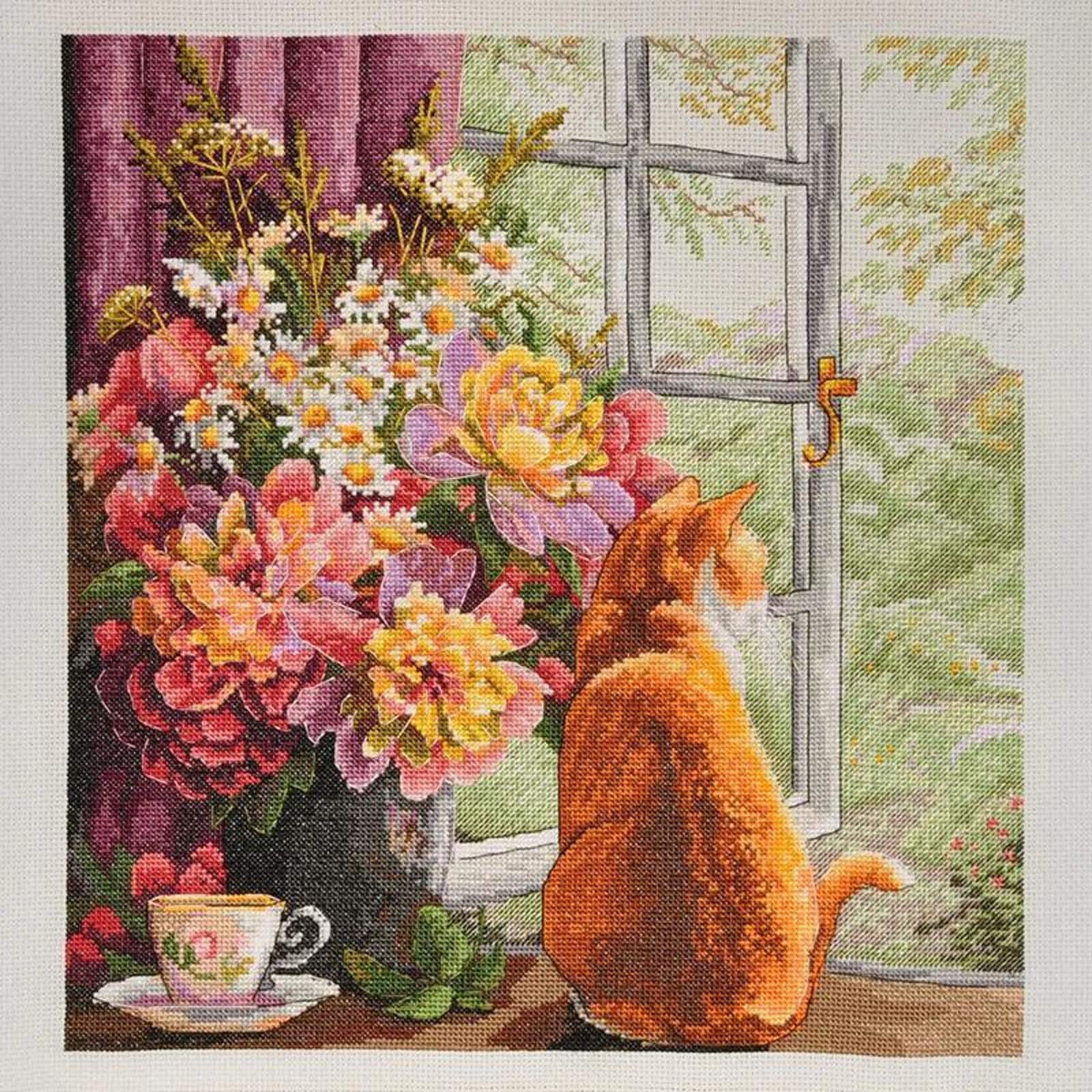 Merejka® Summer Afternoon Counted Cross Stitch Kit