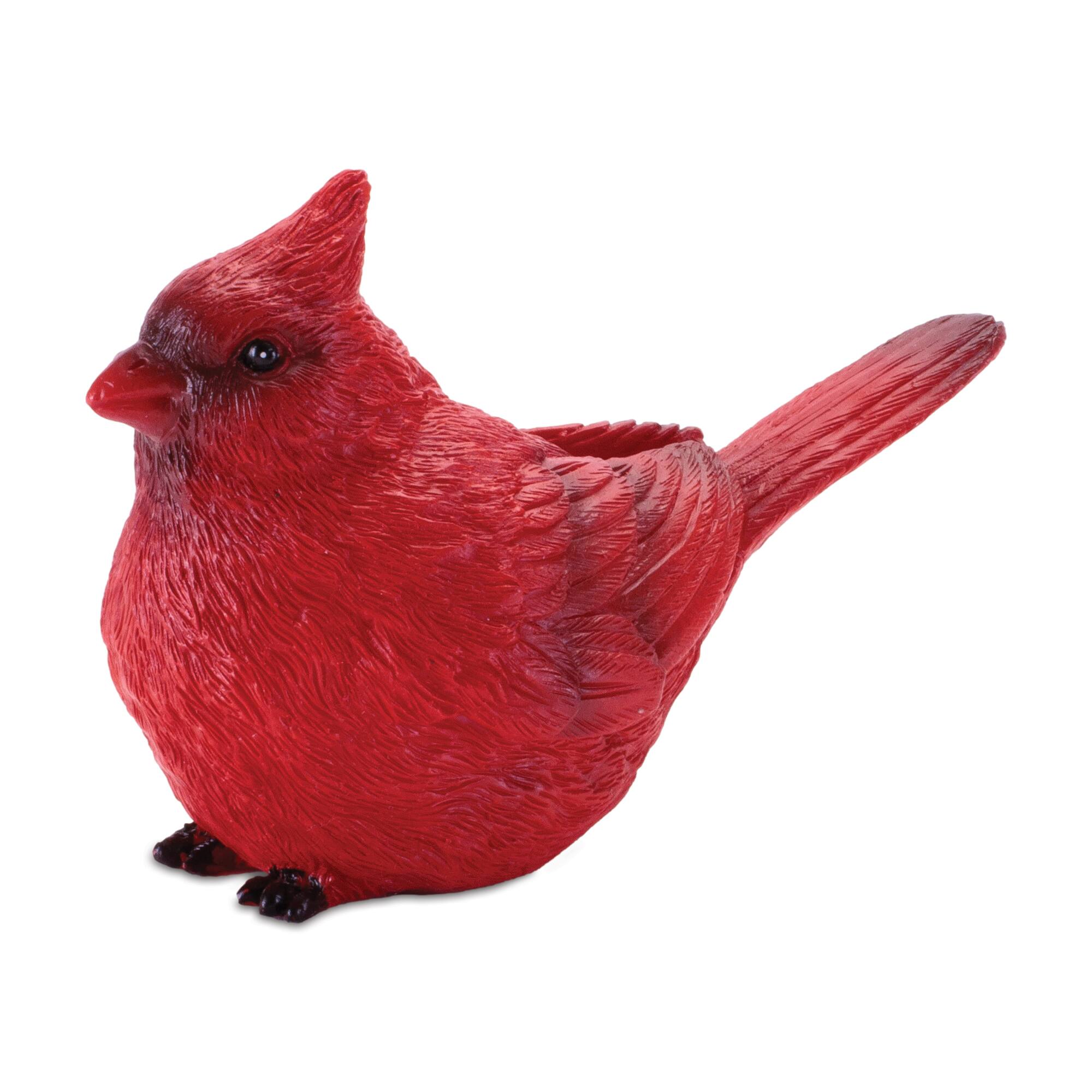 Melrose 3.75" Red Cardinal Bird Figurine Set