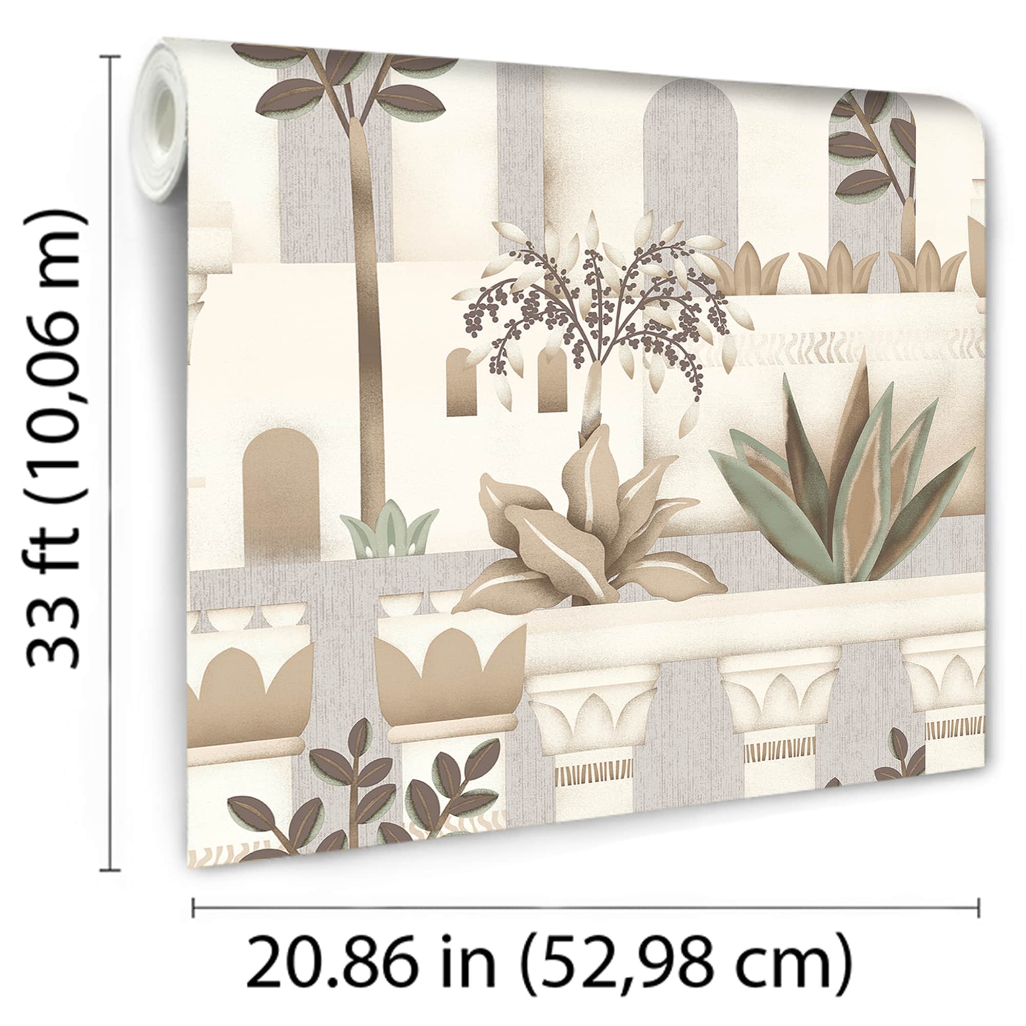 Designs Direct Mediterranean Villa Garden Wallpaper