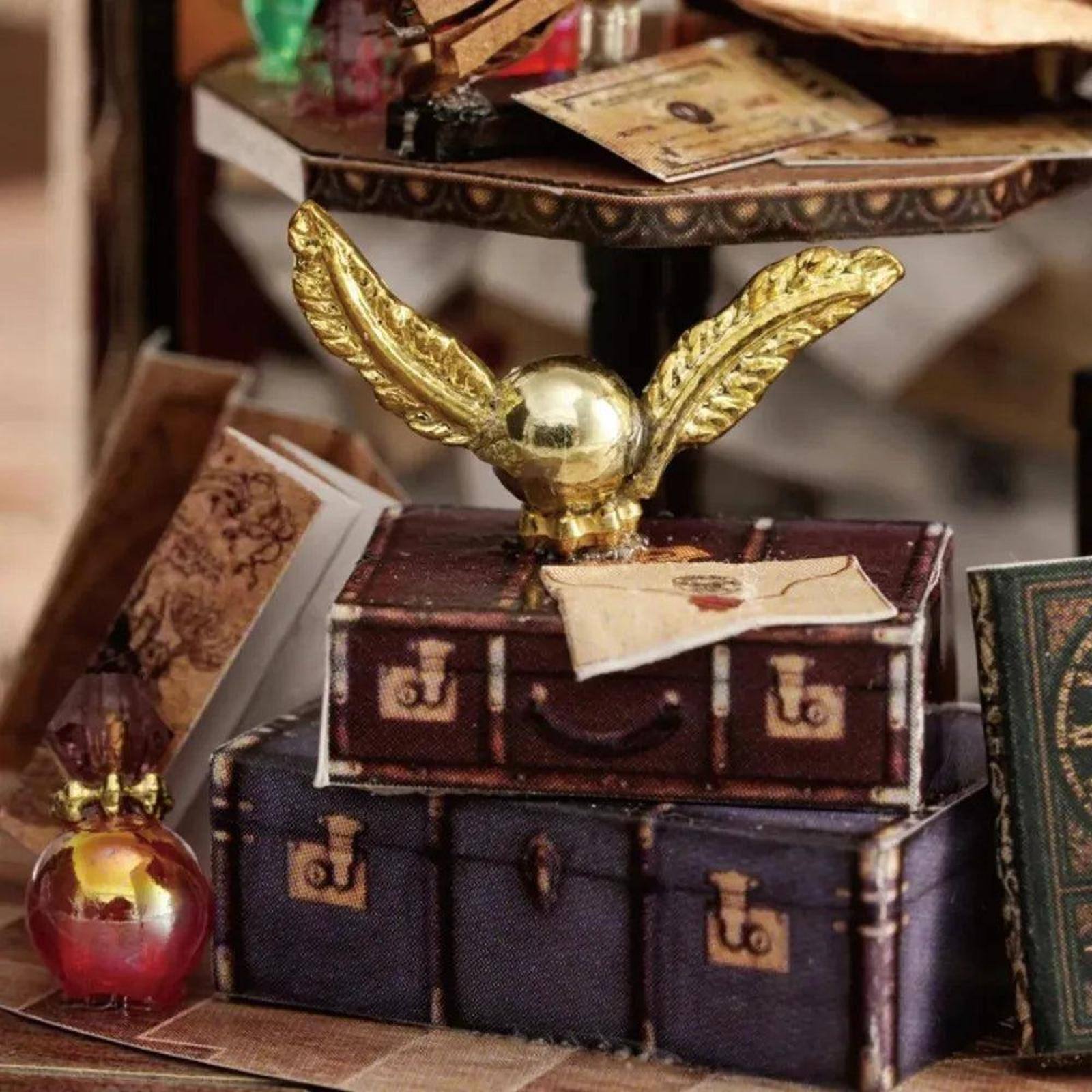 Wizardi Time Magic Miniature Dollhouse Roombox Kit