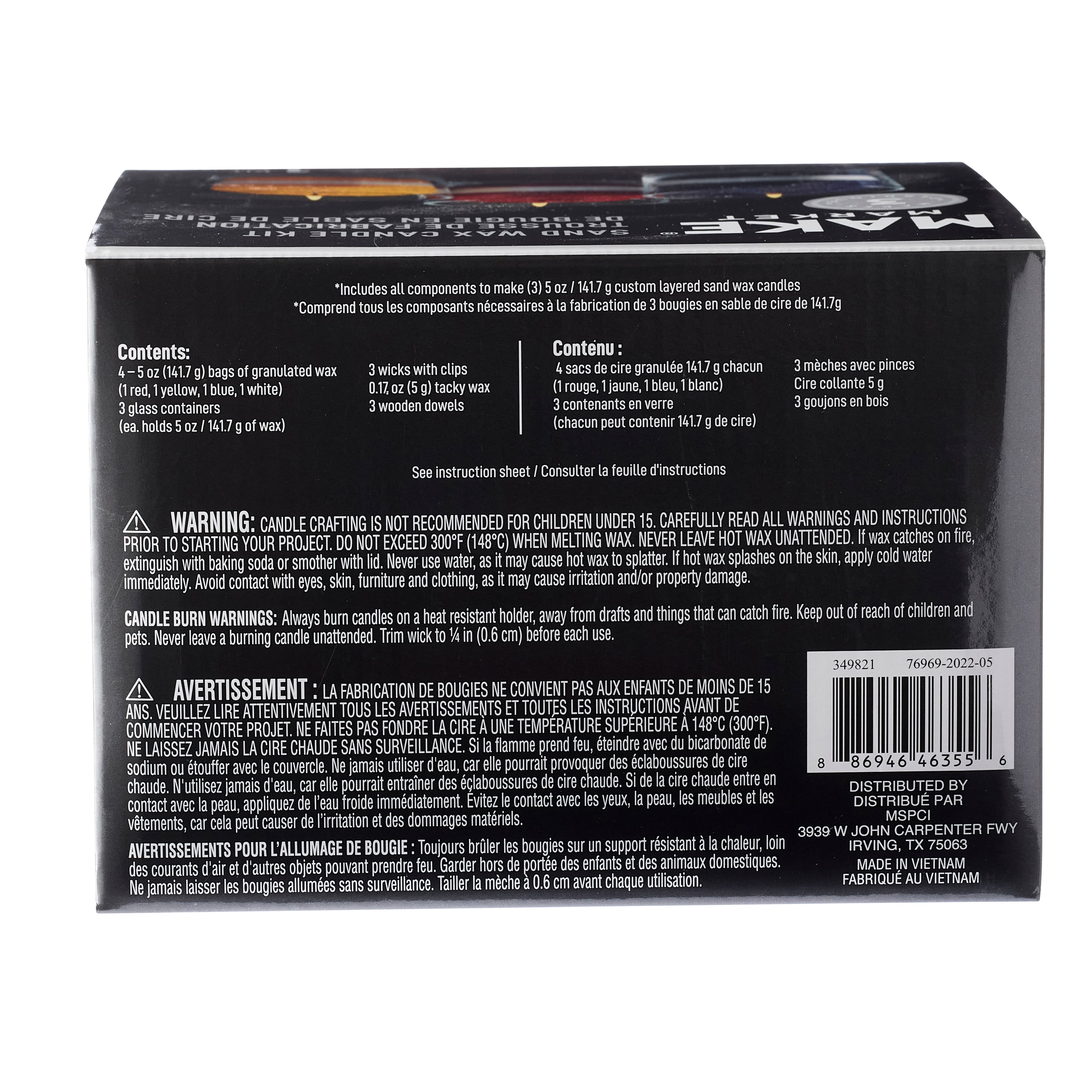 Sand Wax Candle Kit by ArtMinds™