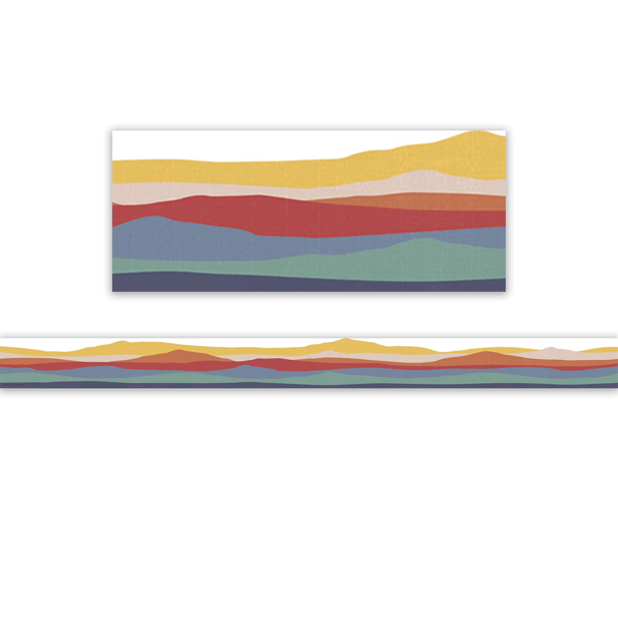 Teacher Created Resources® 2.75" x 35ft. Road Trip On the Horizon Die Cut Border Trim, 6 Packs of 12