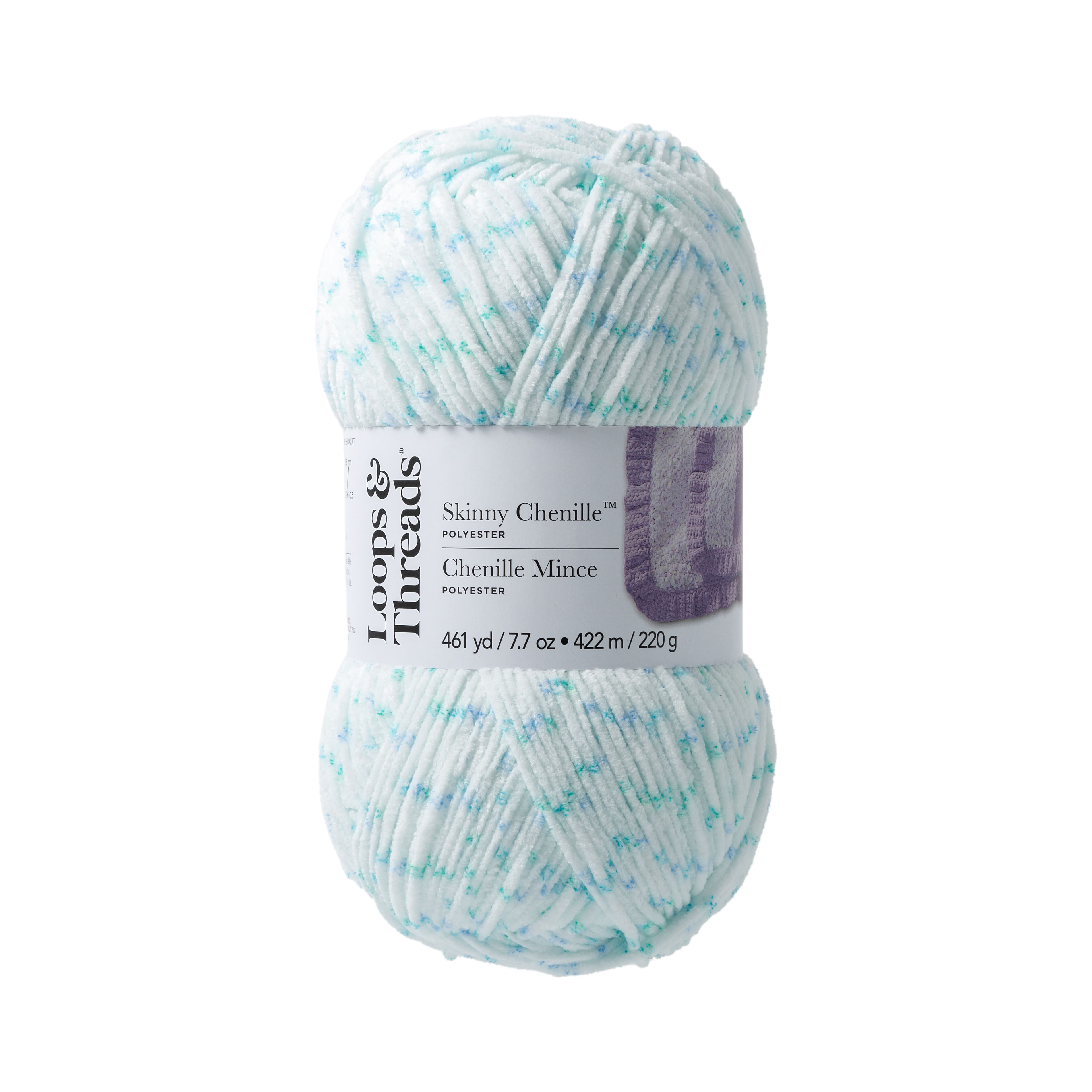Skinny Chenille™ Multi Yarn by Loops & Threads®