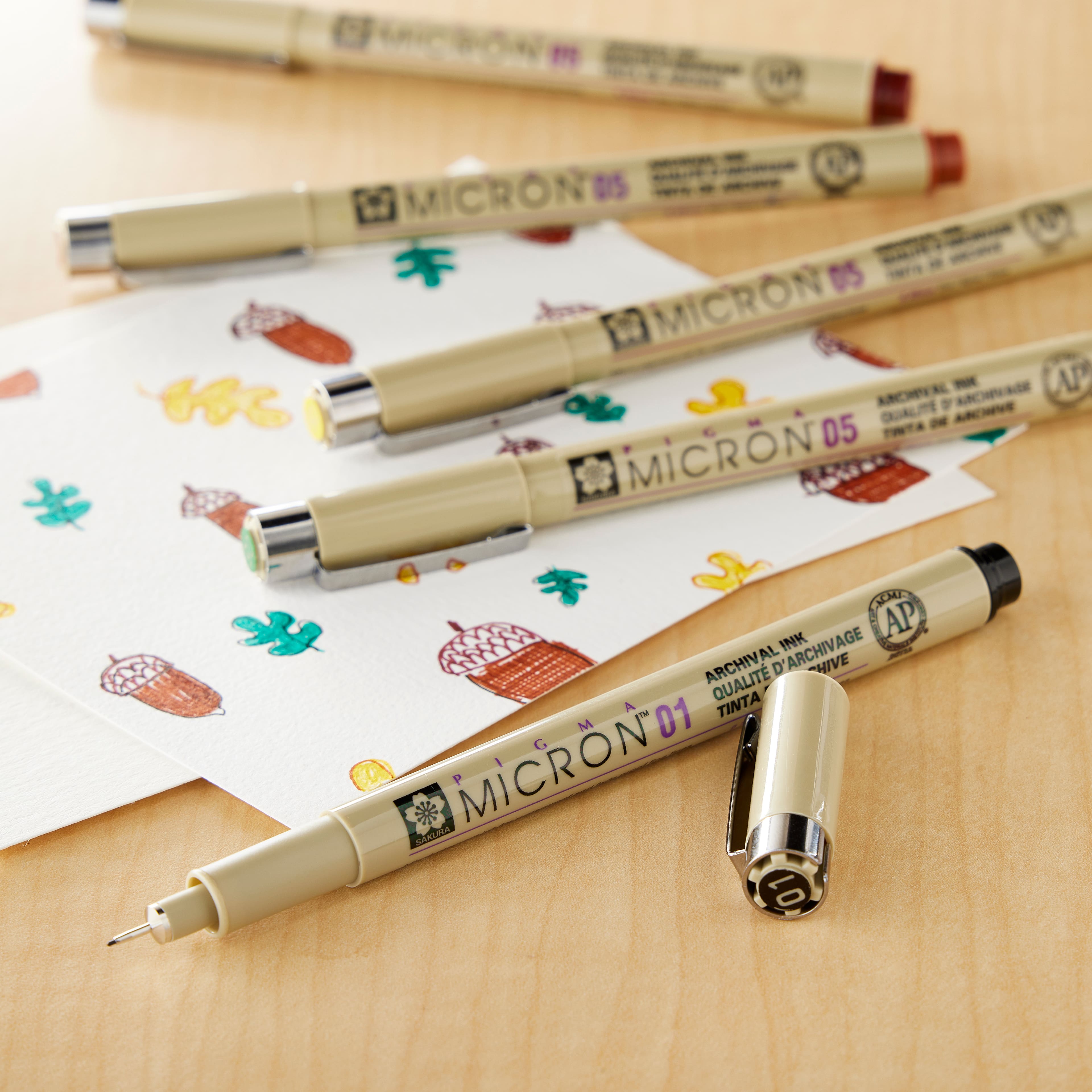 Pigma® Micron® Archival Black Ink Pen