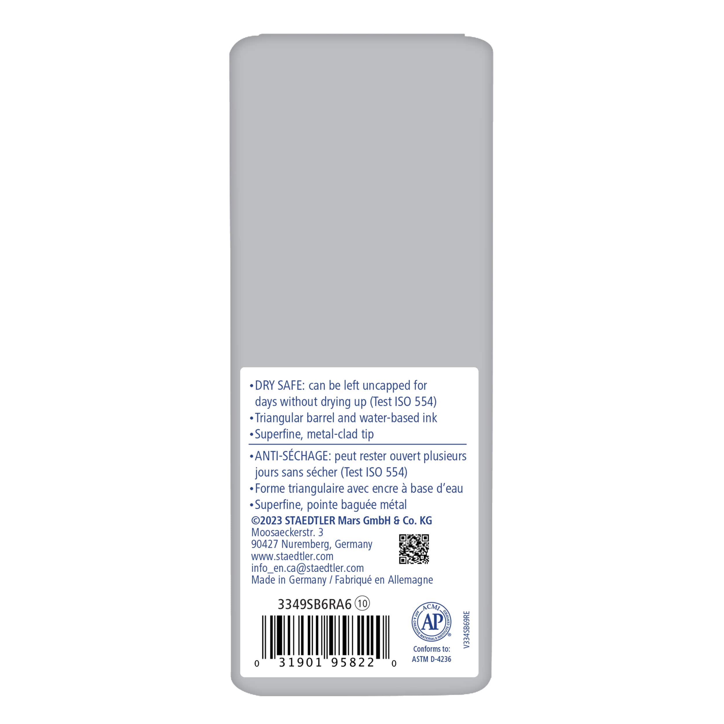 Staedtler® Triplus® Fineliner Felt Tip Pens, 6ct.