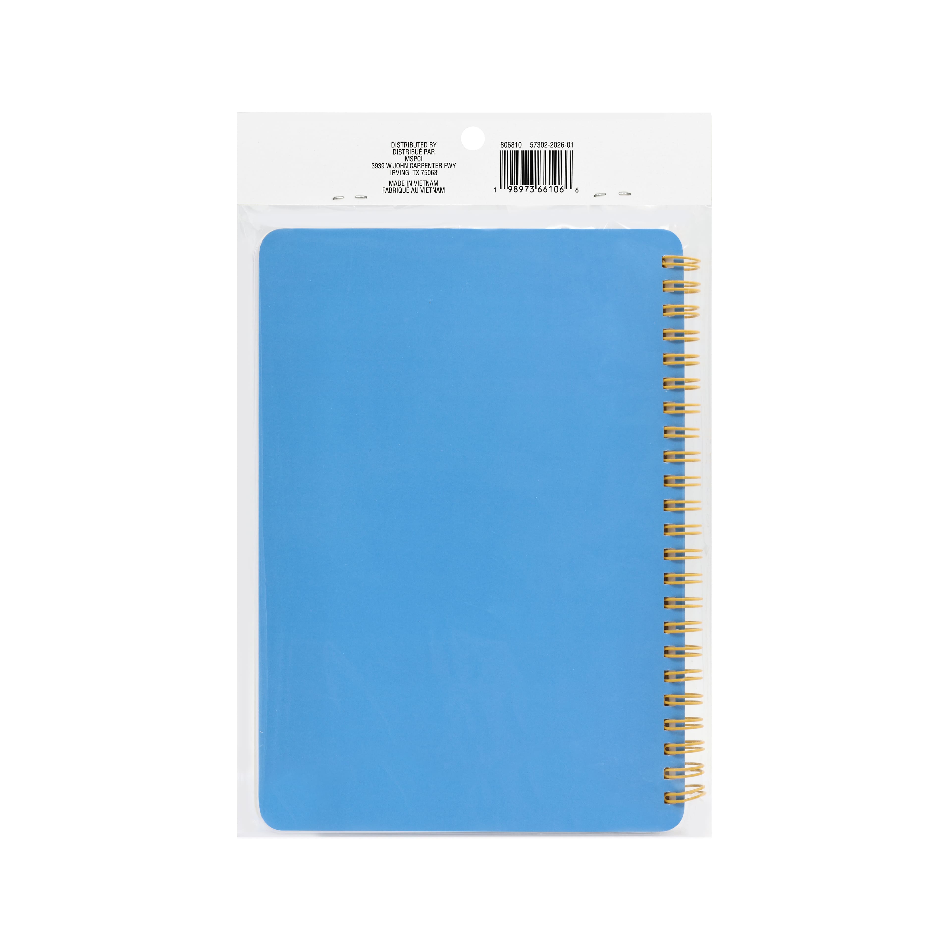 6" x 7.5" Blue Let's Play Mahjong Notebook by Fab Finds