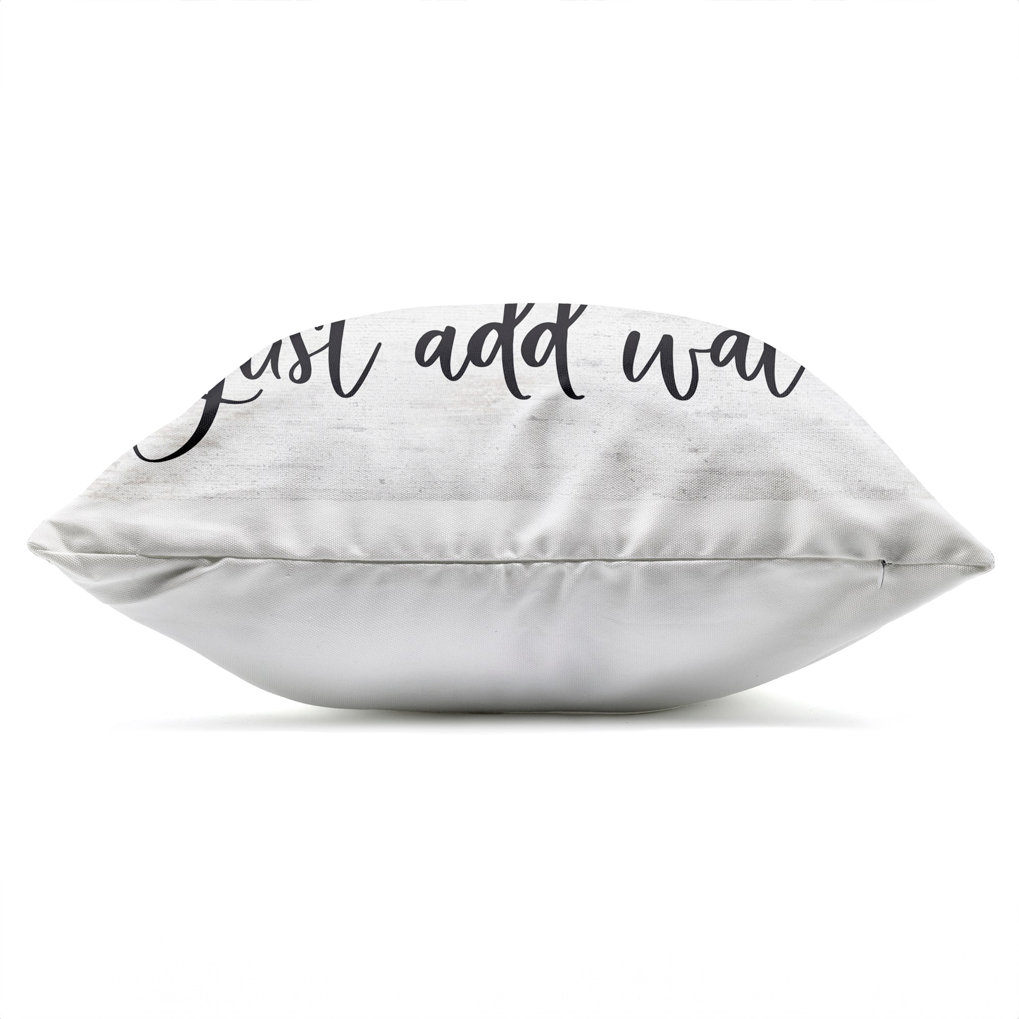 Stupell Industries 18" x 18" Lake Life Is Simple Just Add Water Phrase Printed Outdoor Throw Pillow