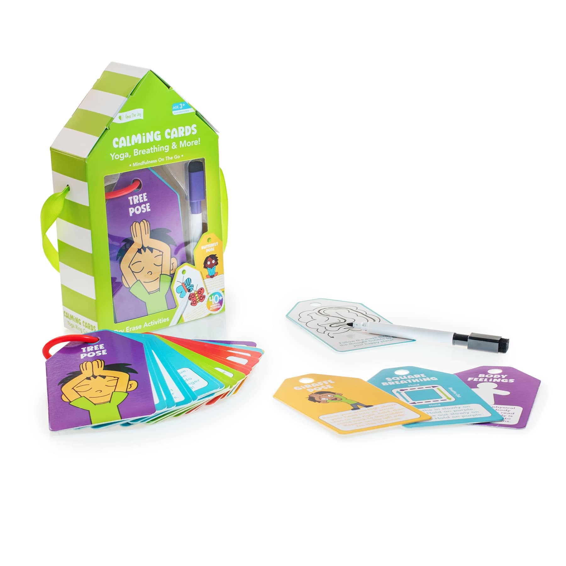 Dry Erase Calming Flash Card Kit
