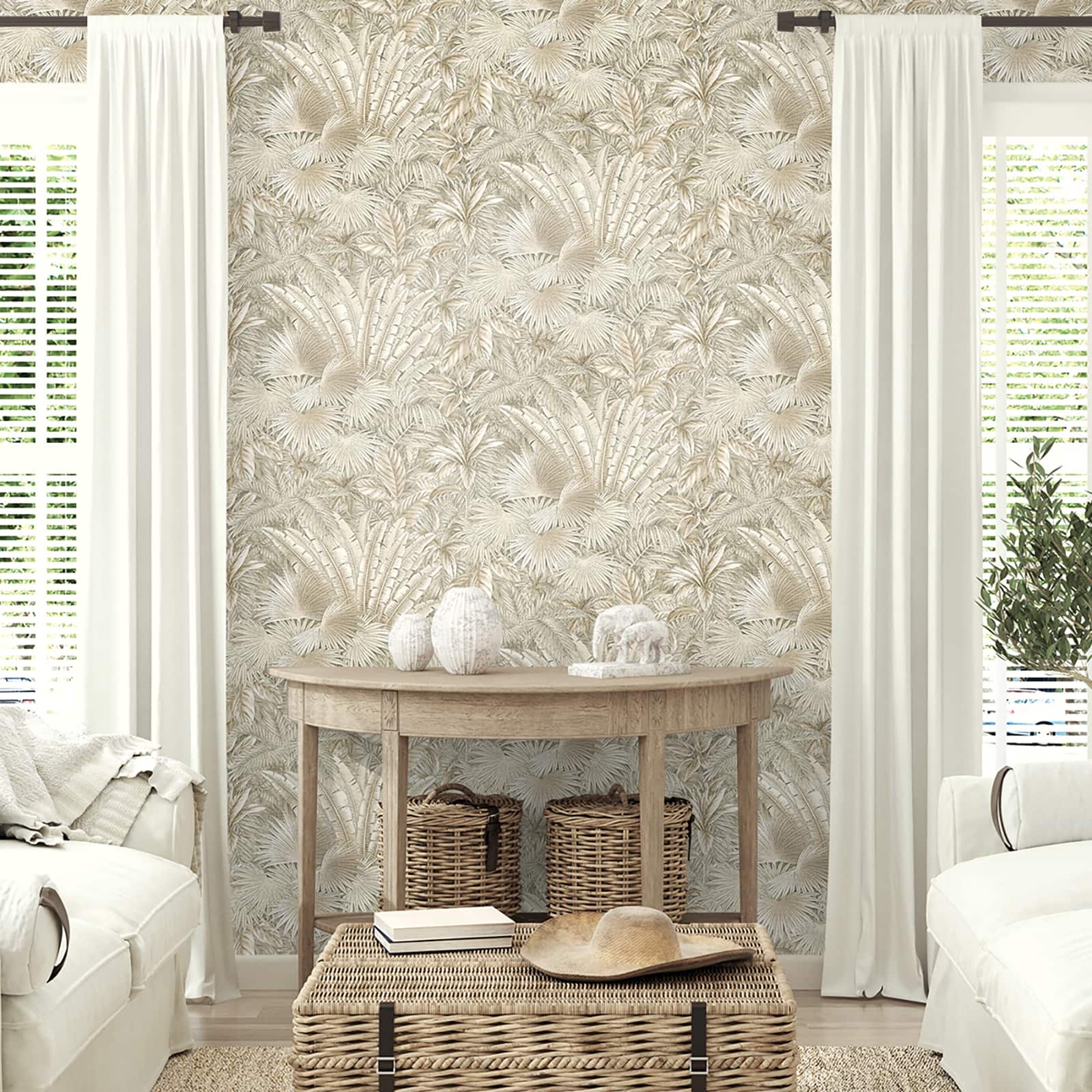 Tommy Bahama® Bahamian Breeze Peel & Stick Wallpaper